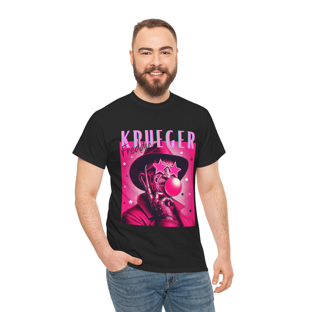 Freddie Kruger, Horror Graphic Tee, Unisex Cotton Shirt, Halloween Costume, Horror Movie Gift, Spooky T-Shirt, Horror Fan Apparel
