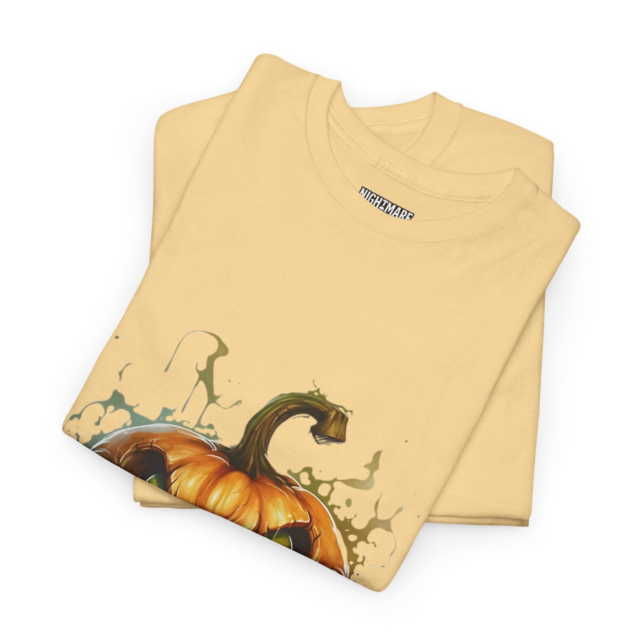 Spooky Pumpkin, Horror Graphic Tee, Unisex Cotton Shirt, Halloween Costume, Horror Movie Gift, Spooky T-Shirt, Horror Fan Apparel