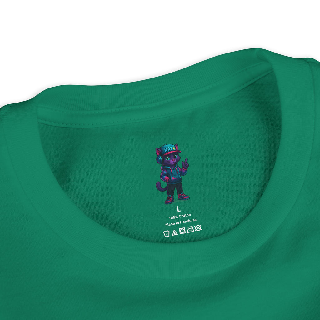 DJ KAT PAWS Paw-sitively Shredding, Skateboarding Youth Tee | Fun Summer Shirt, Motivational Kids T-Shirt, Birthday Gift for Boys & Girls