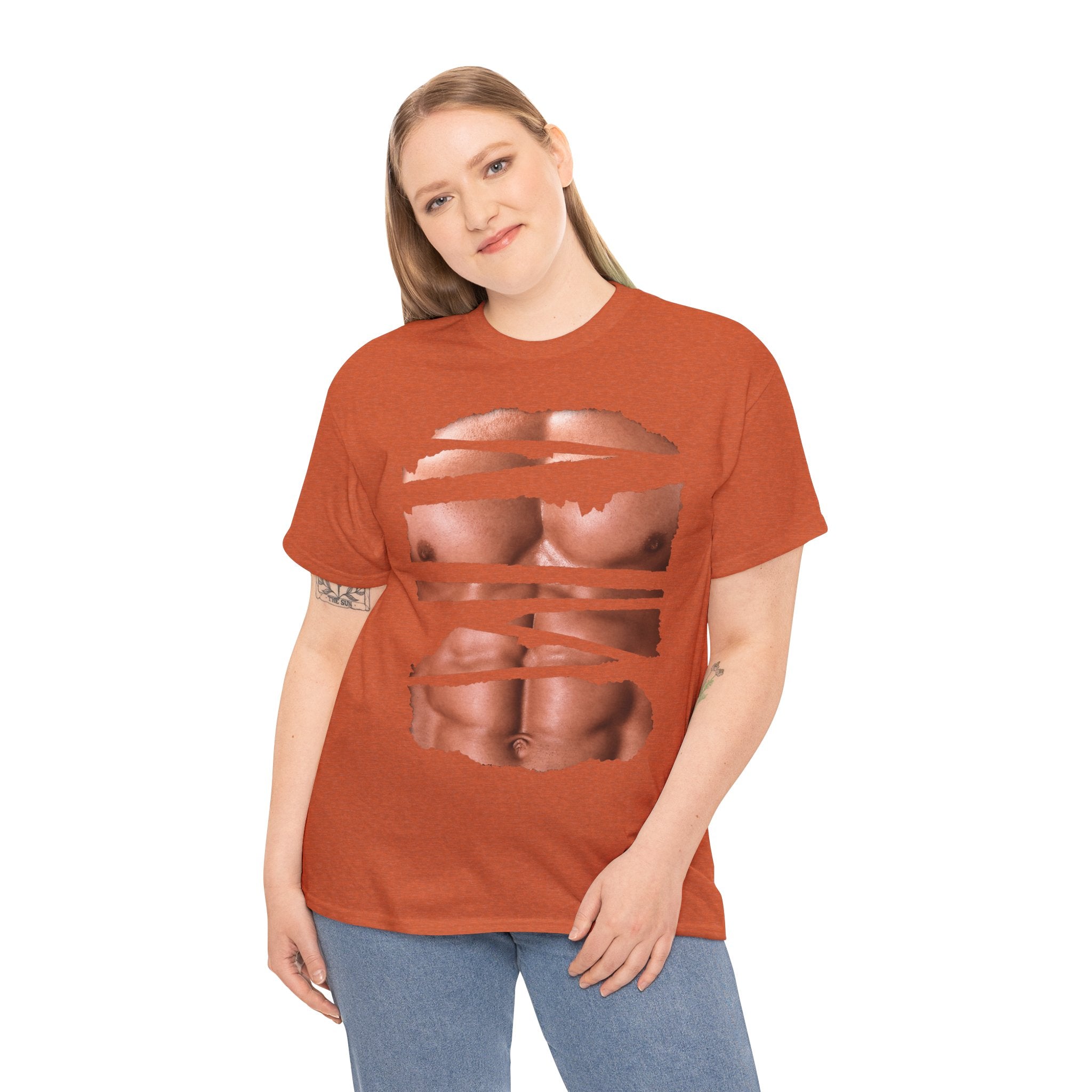 Shredded Abs Tee