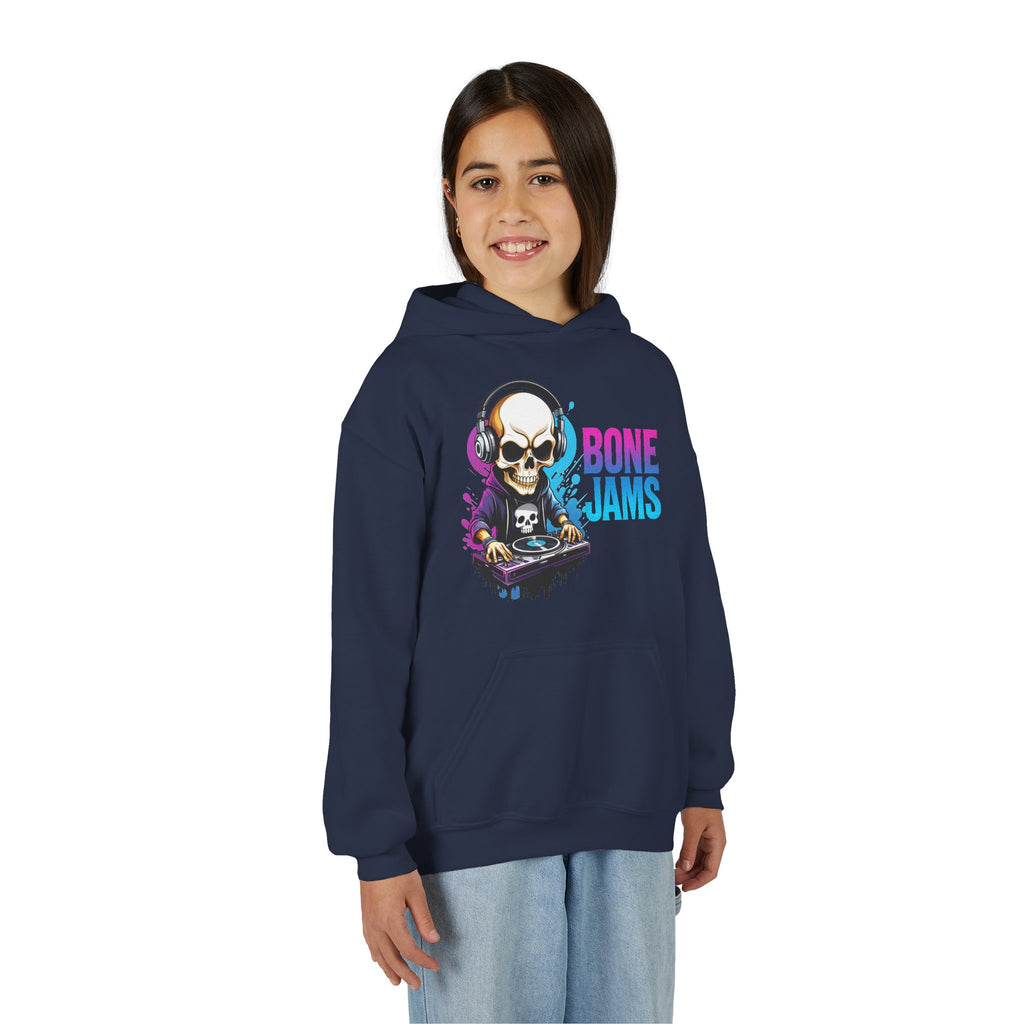 Bone Jams MC Bonez, Kids Hoodie Skull DJ