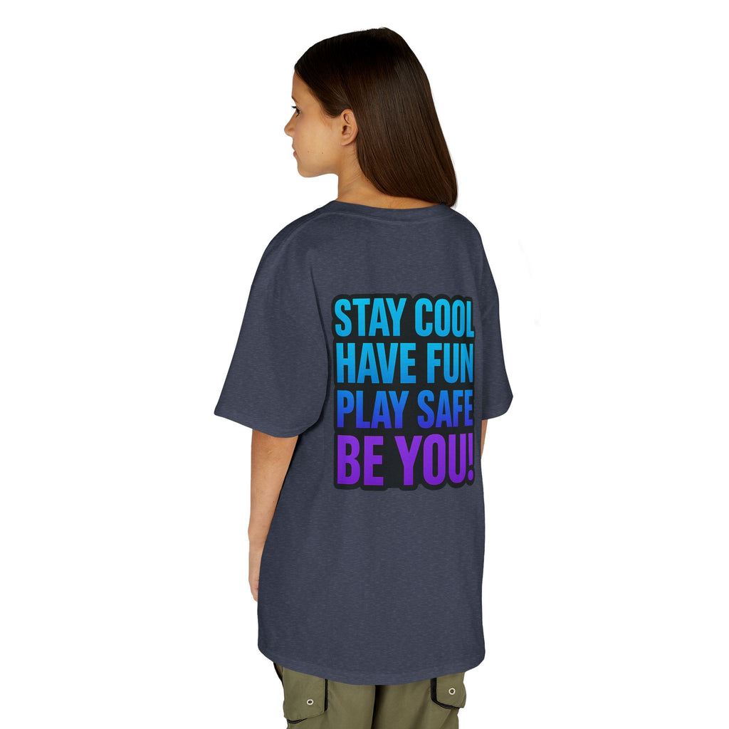 DJ KAT PAWS - Fun Skater Cat Design, Youth Summer T-Shirt, Cool Kids Apparel, Birthday Gift, Trendy Casual Wear