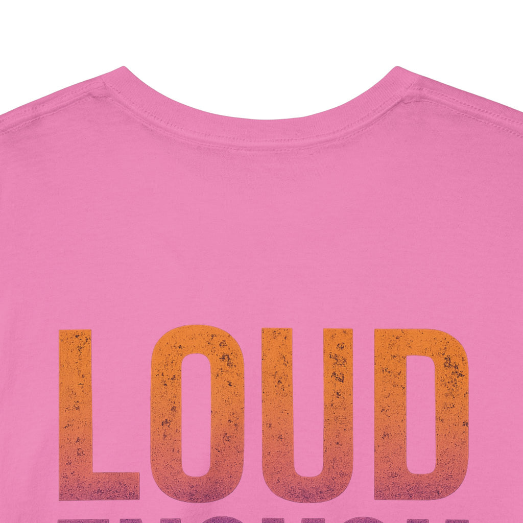 Bone Jams Rockin’ Skeleton, Tee | Loud Enough to Wake the Dead | Unisex Cotton Shirt for Music Lovers, Concerts, Halloween, Gifts
