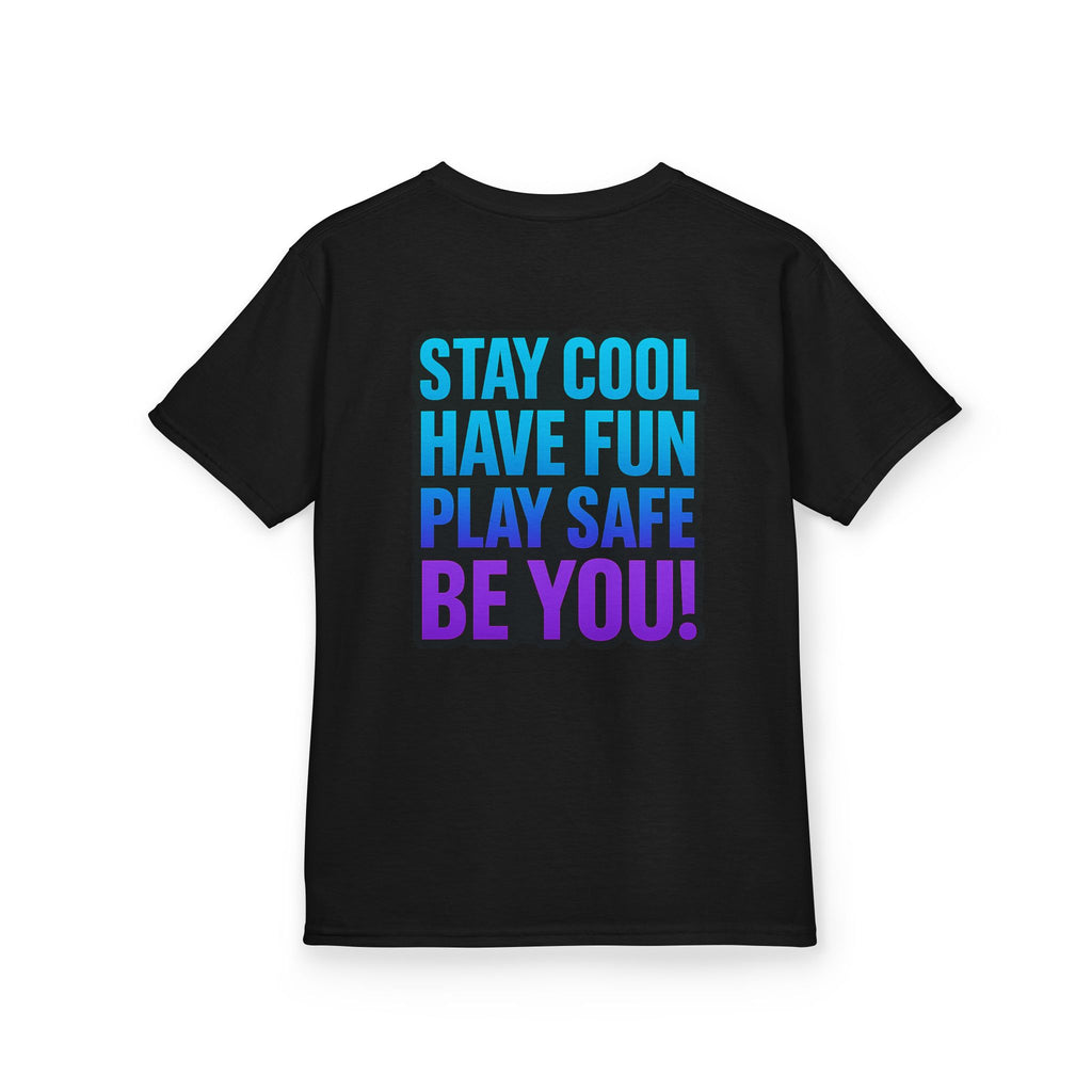DJ KAT PAWS - Fun Skater Cat Design, Youth Summer T-Shirt, Cool Kids Apparel, Birthday Gift, Trendy Casual Wear