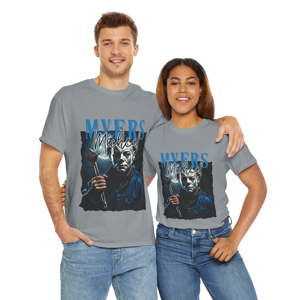 Michael Myers - Horror Graphic Tee, Unisex Cotton Shirt, Halloween Costume, Horror Movie Gift, Spooky T-Shirt, Horror Fan Apparel
