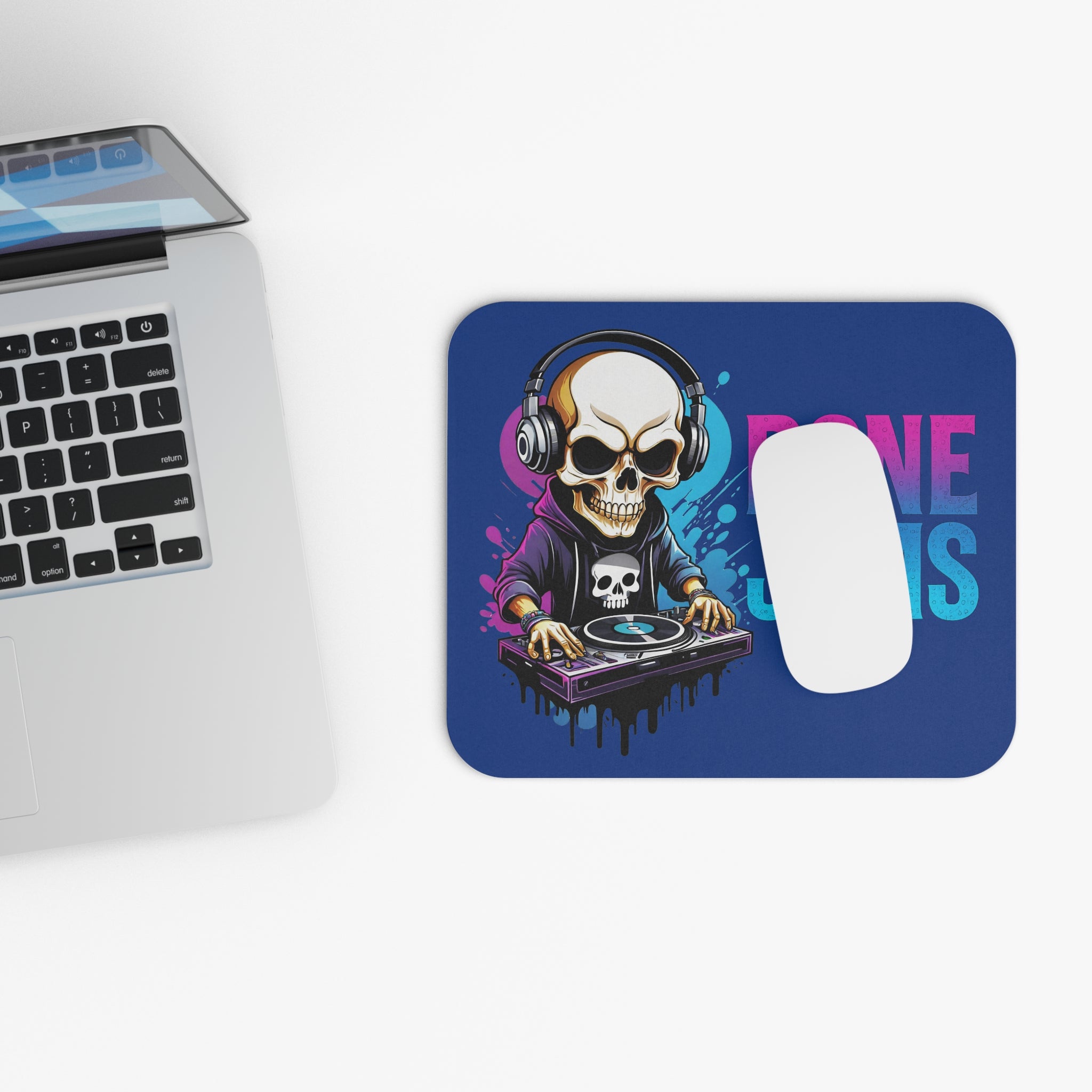Bone Jams MC Bonez, Skull DJ Mouse Pad
