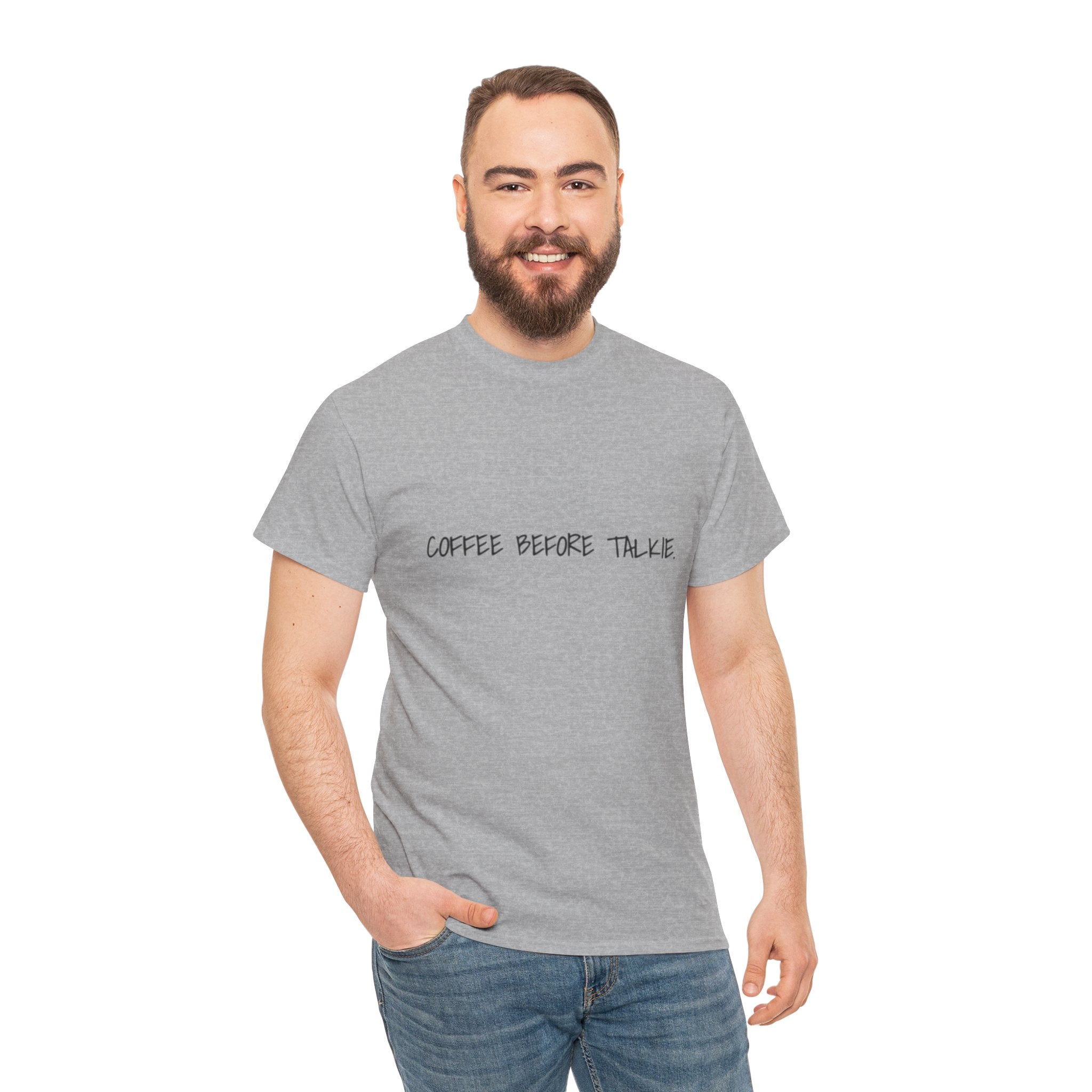 Coffee Before Talkie Unisex Tee - Light Colors