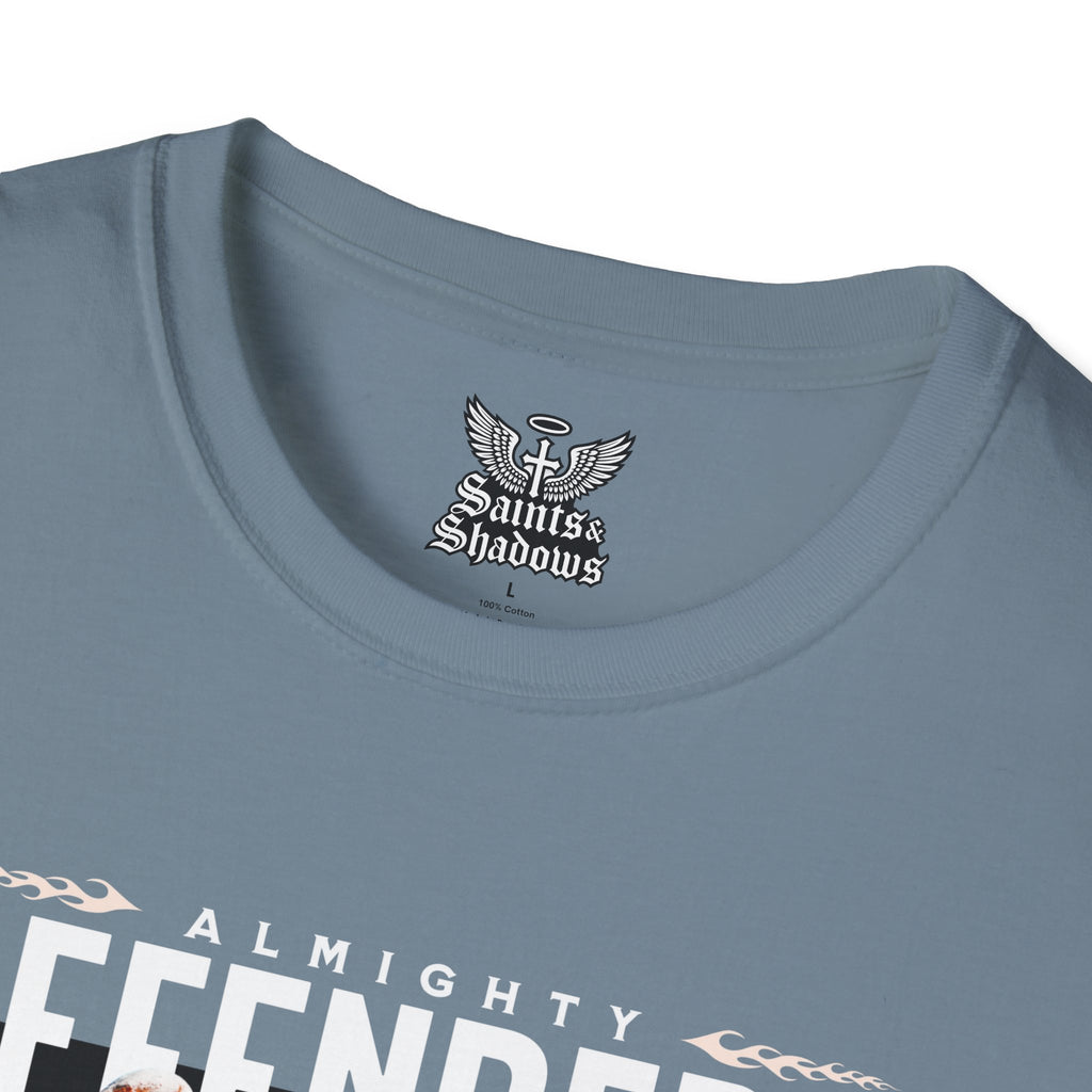 Saints and Shadows - Almighty Defenders, Angelic Artwork Unisex Softstyle T-Shirt, Casual Wear