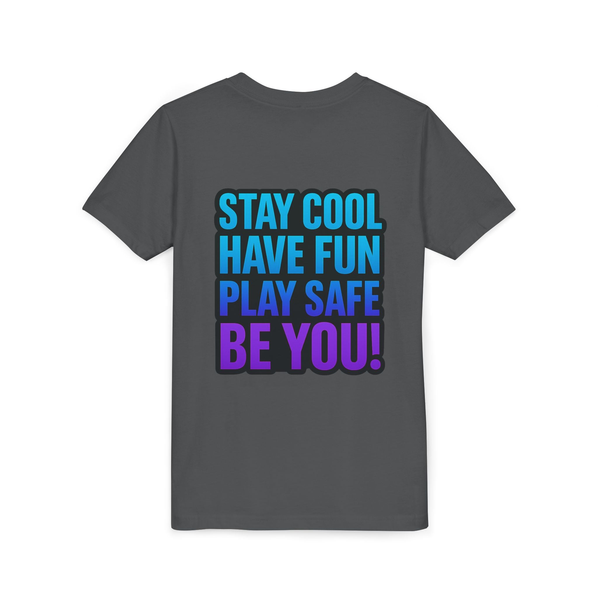 DJ KAT PAWS Paw-sitively Shredding, Skateboarding Youth Tee | Fun Summer Shirt, Motivational Kids T-Shirt, Birthday Gift for Boys & Girls