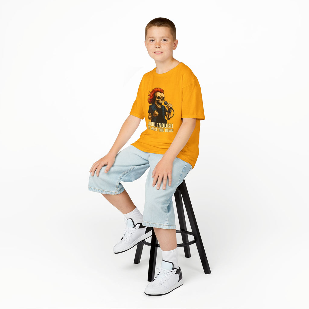 Bone Jams MC Bonez Kids Tee, Loud Enough  to Wake the Dead
