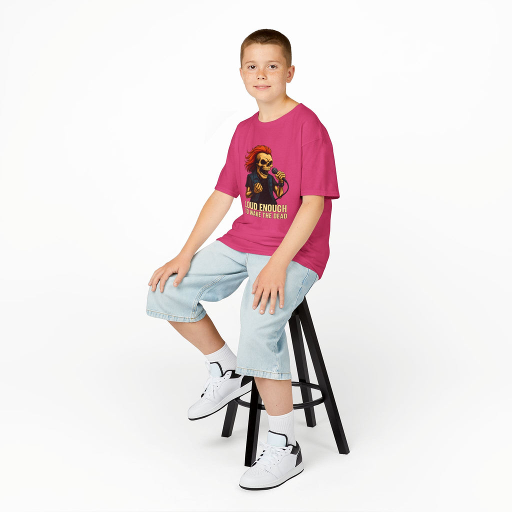 Bone Jams MC Bonez Kids Tee, Loud Enough  to Wake the Dead