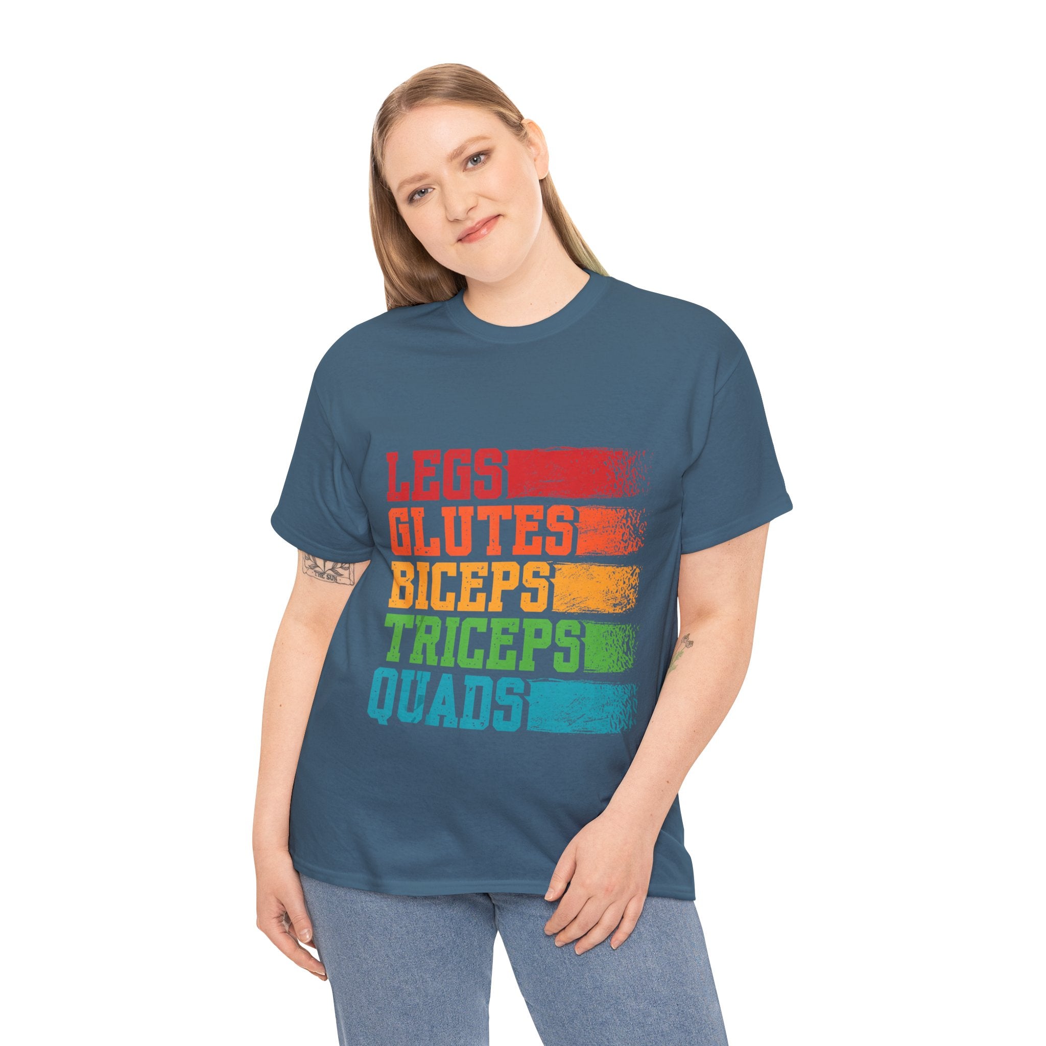 Legs, Glutes, Biceps, Triceps, Quads Tee