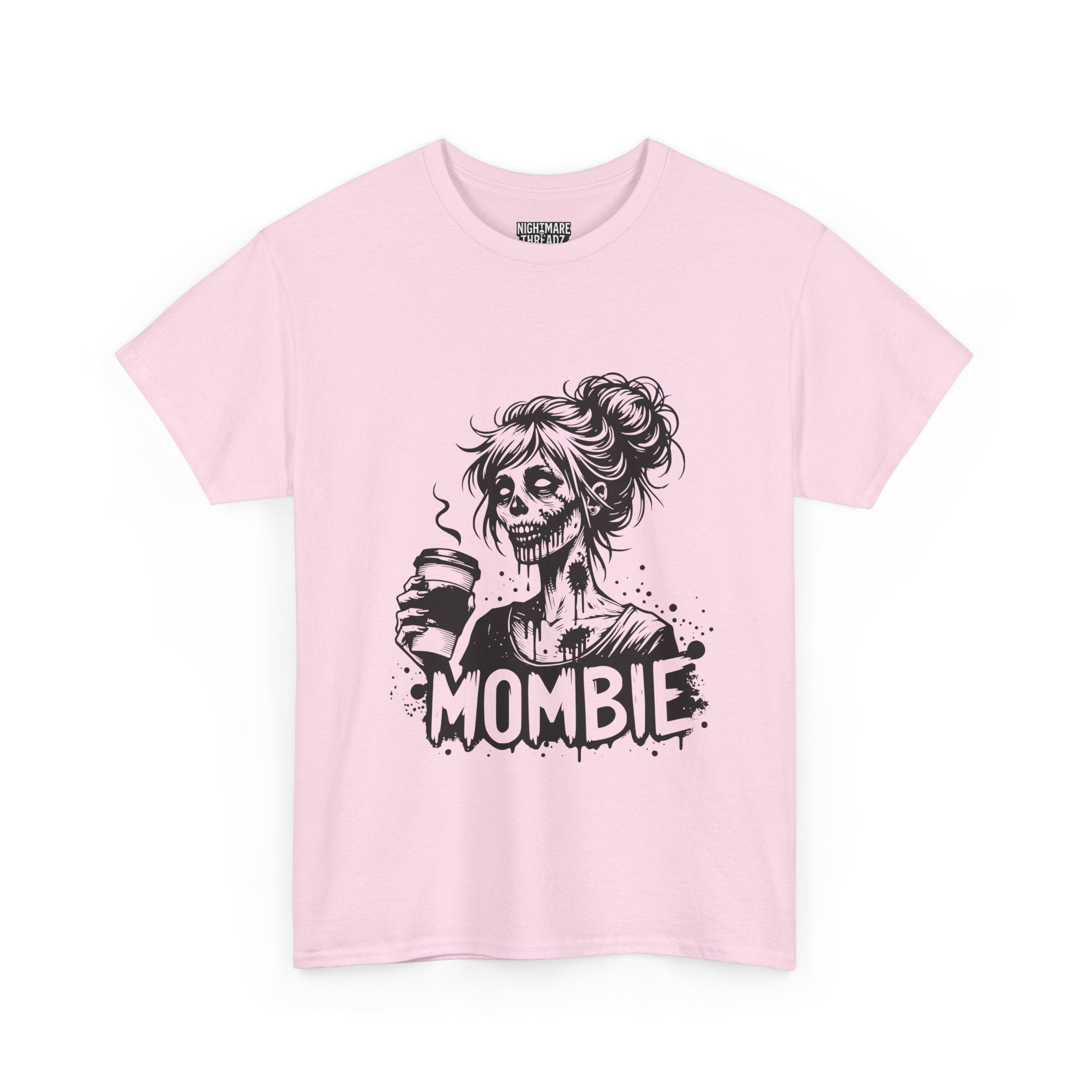 Mombie Unisex Tee, Perfect for Halloween, Gift for Moms, Relaxed Fit, Funny T-Shirt, Unique Graphic Tee, Casual Wear