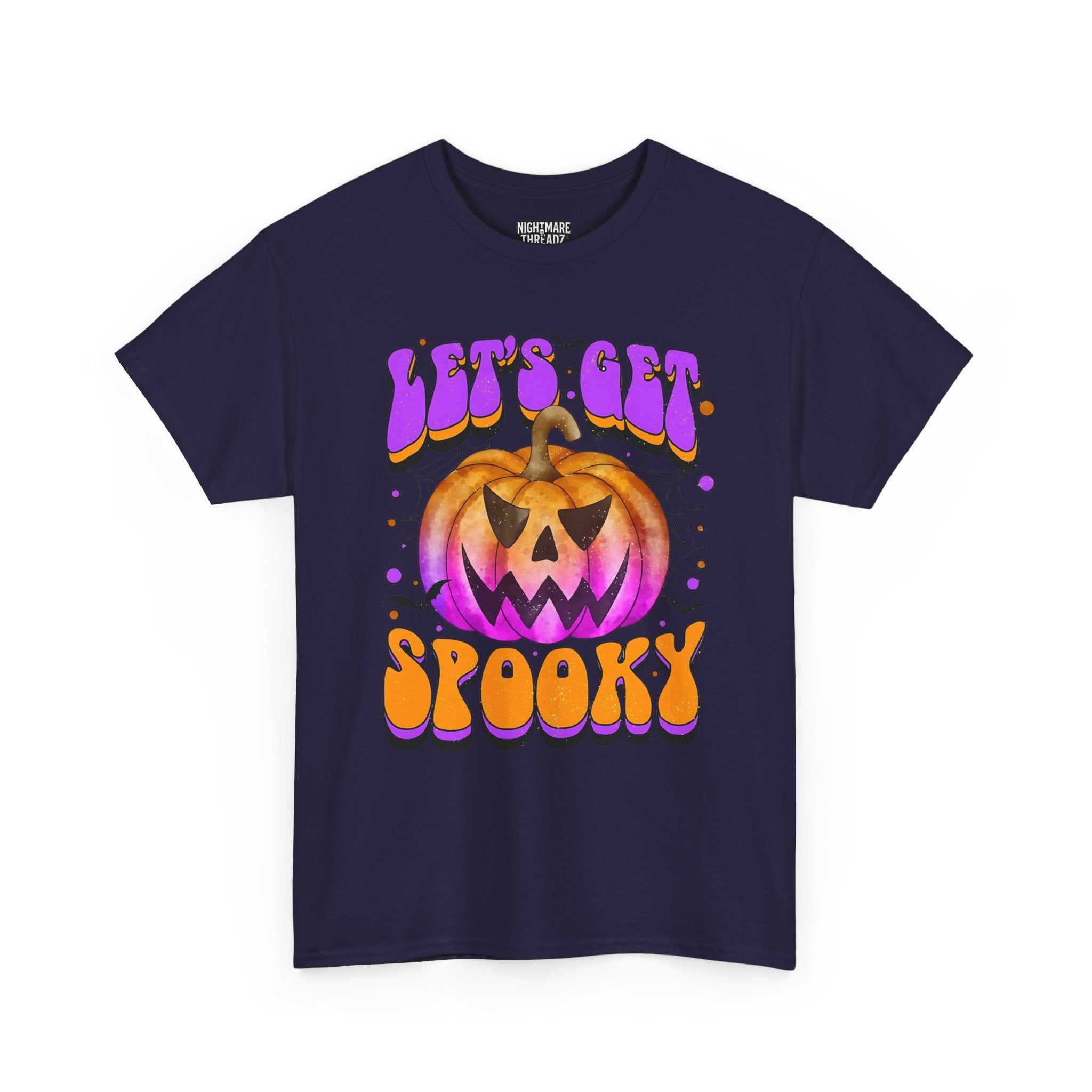 Halloween Spooky Pumpkin Tee, Unisex Cotton Shirt, Halloween Costume, Fall Festivities, Trick or Treat