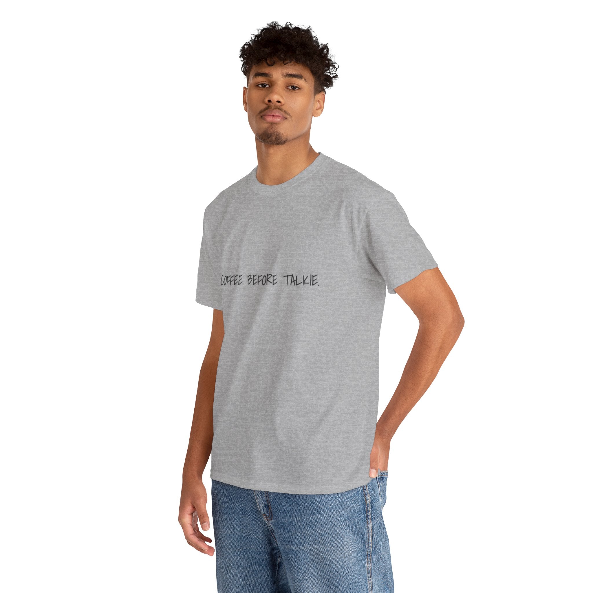 Coffee Before Talkie Unisex Tee - Light Colors