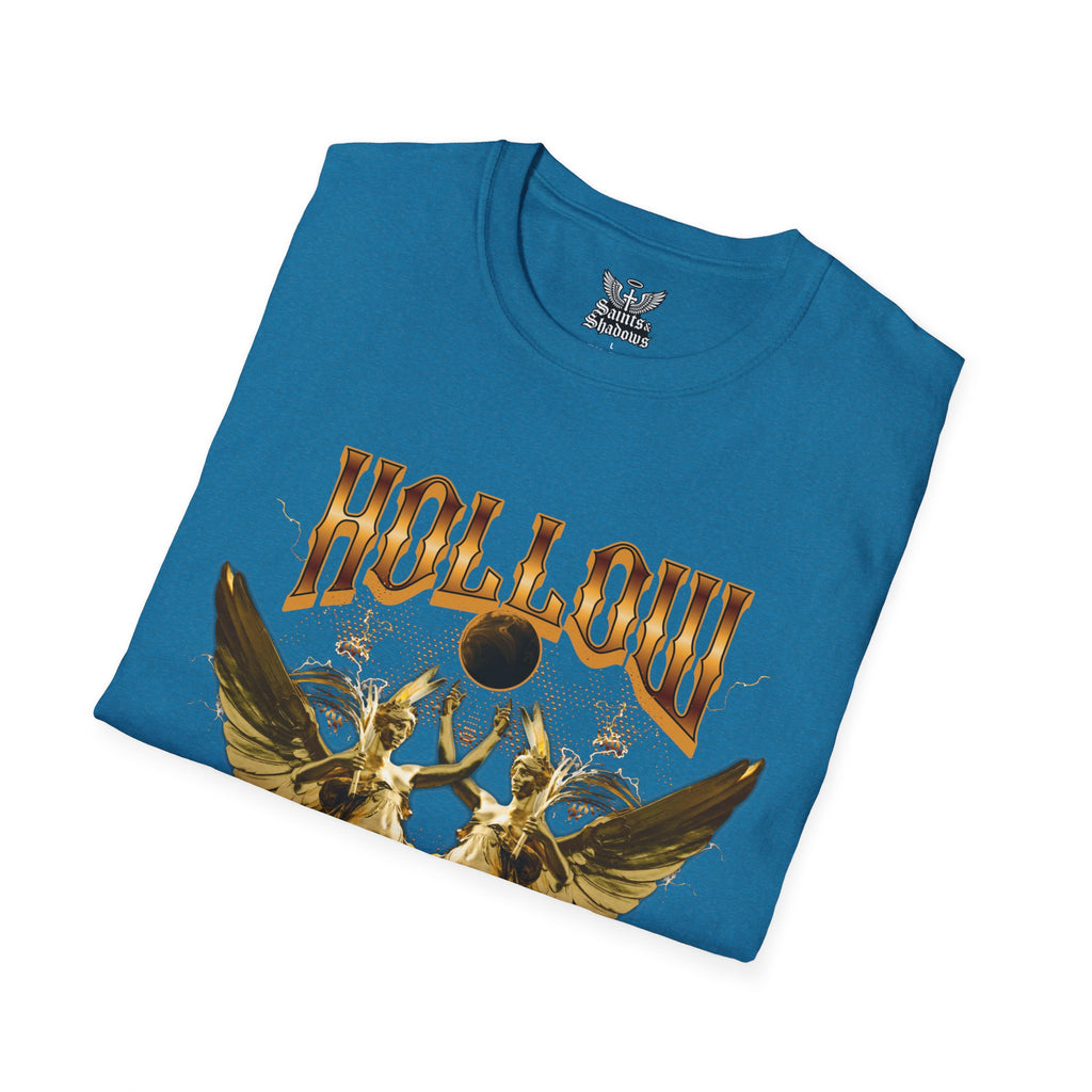 Saints and Shadows - Hollow, Angelic Artwork Unisex Softstyle T-Shirt, Casual Wear