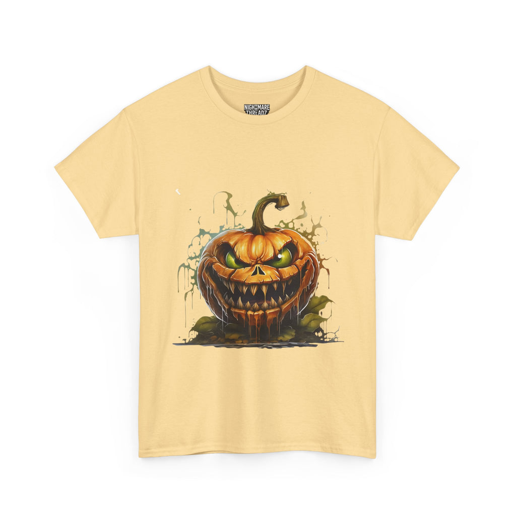Spooky Pumpkin, Horror Graphic Tee, Unisex Cotton Shirt, Halloween Costume, Horror Movie Gift, Spooky T-Shirt, Horror Fan Apparel