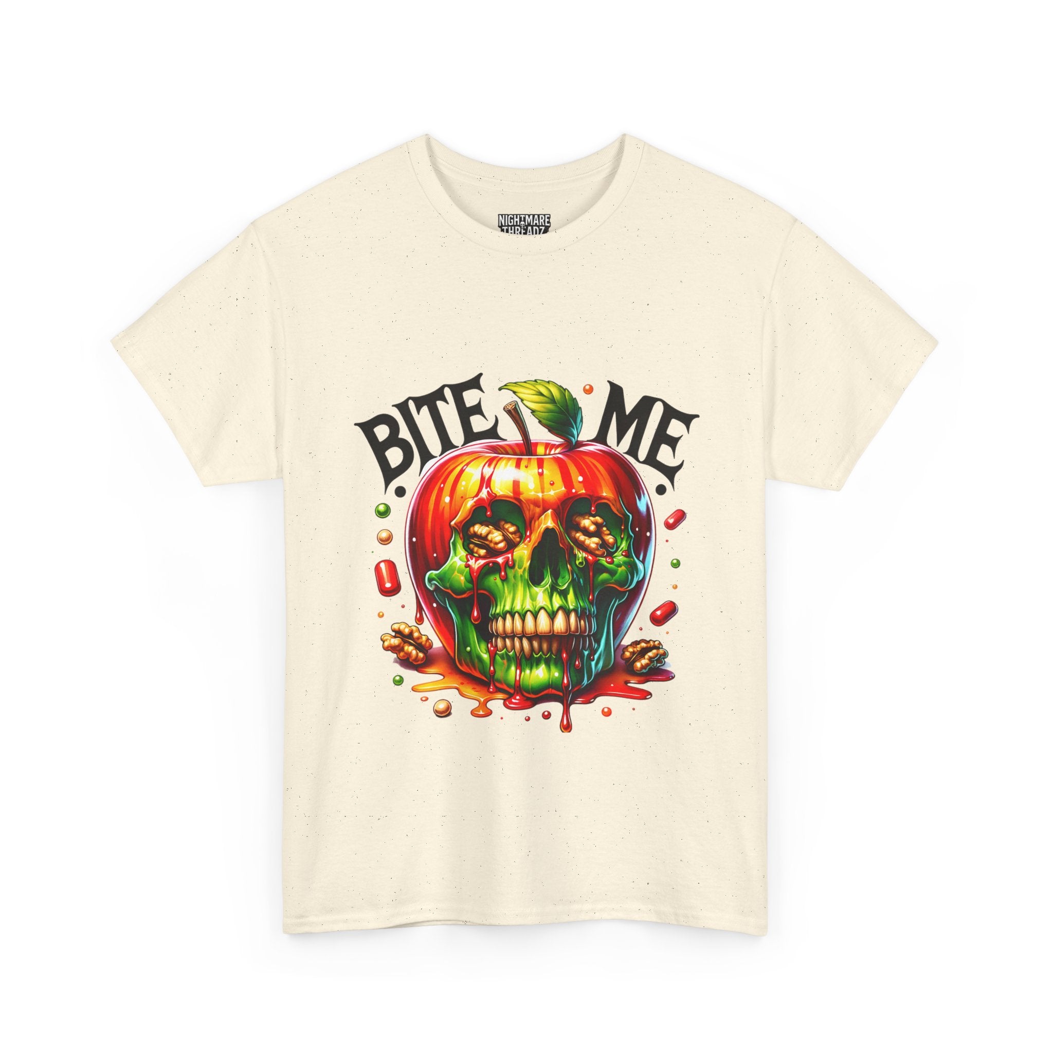 Bite Me Skull T-Shirt, Fun Graphic Tee, Halloween Costume Top, Trendy Casual Wear, Unique Gift Idea for Friends