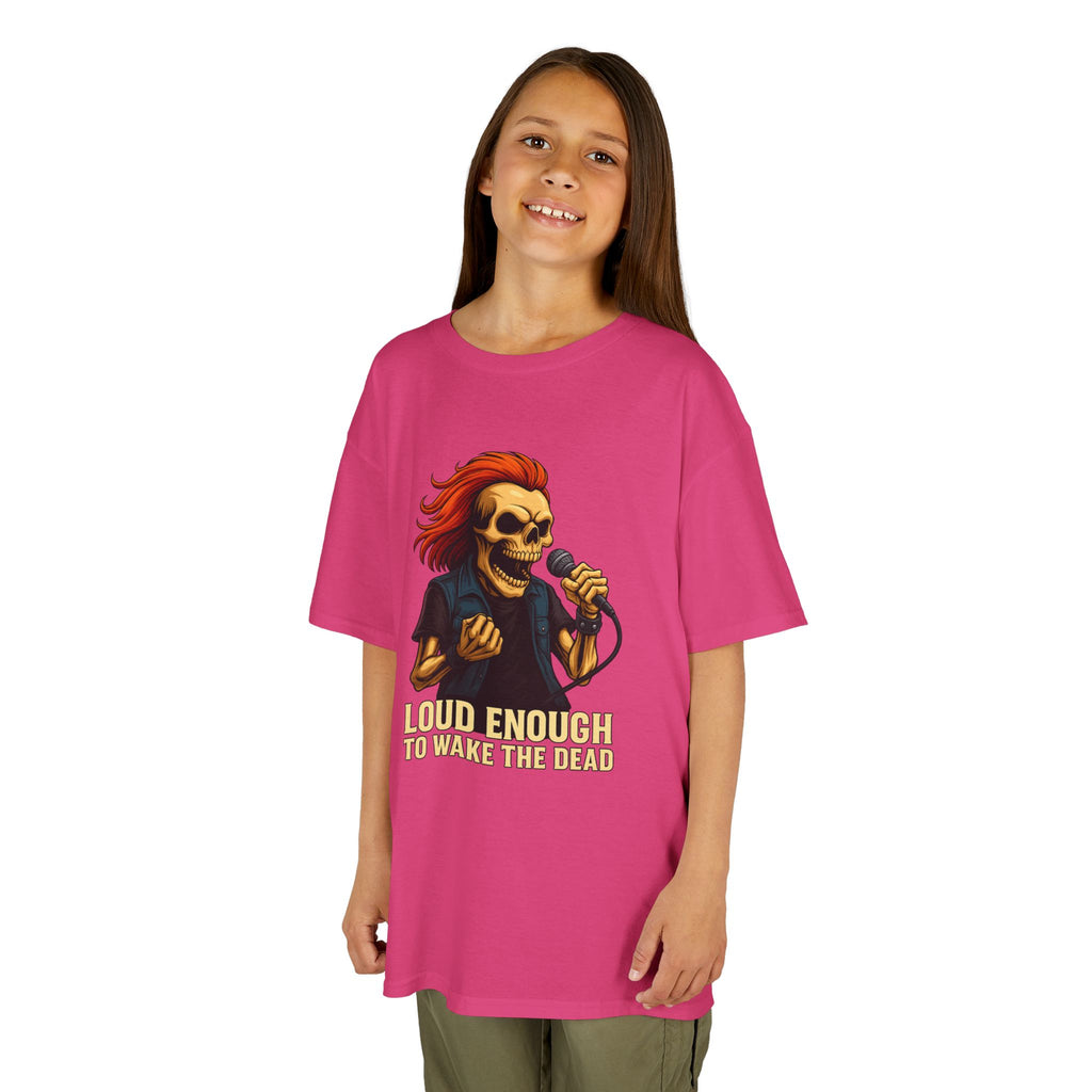 Bone Jams MC Bonez Kids Tee, Loud Enough  to Wake the Dead