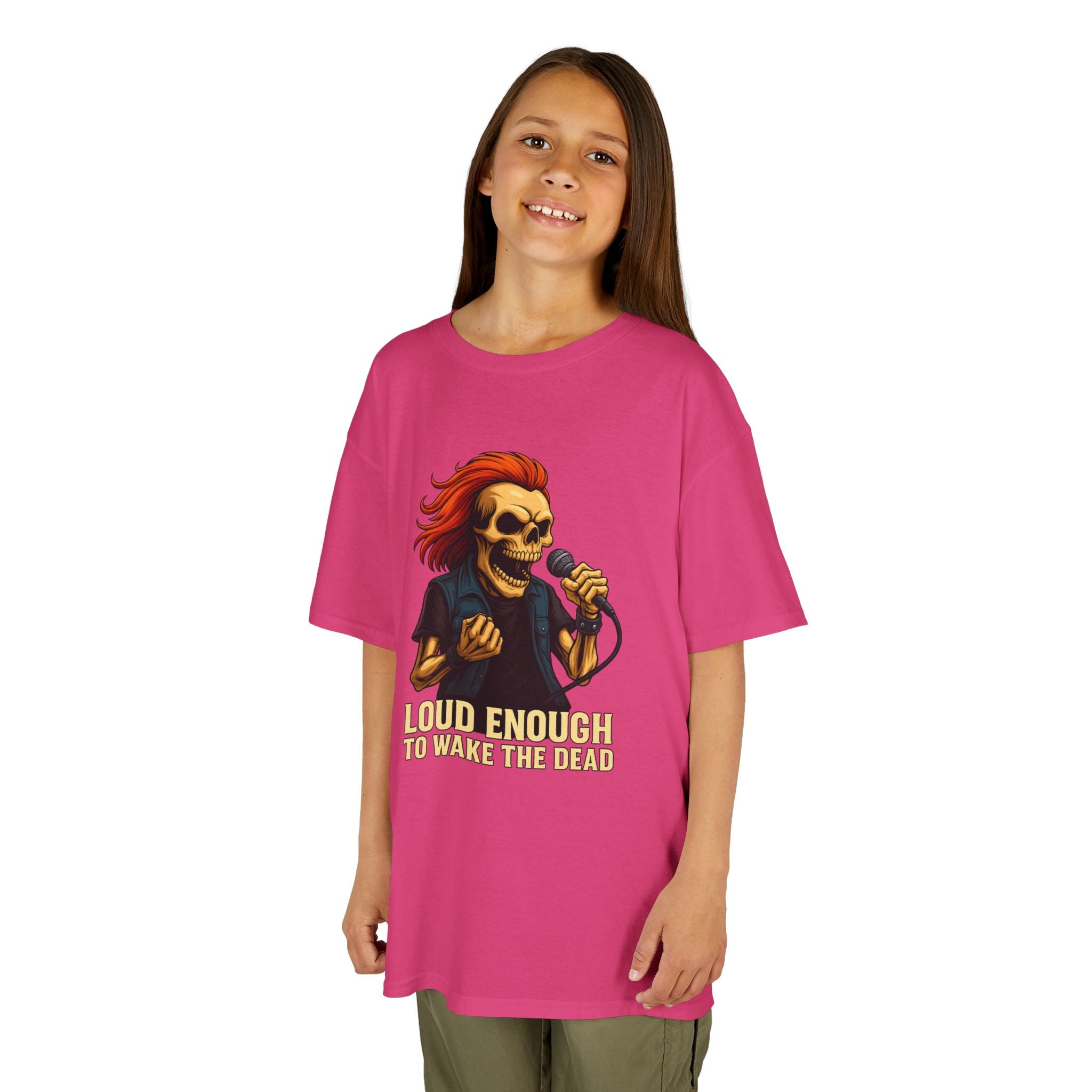 Bone Jams MC Bonez Kids Tee, Loud Enough  to Wake the Dead