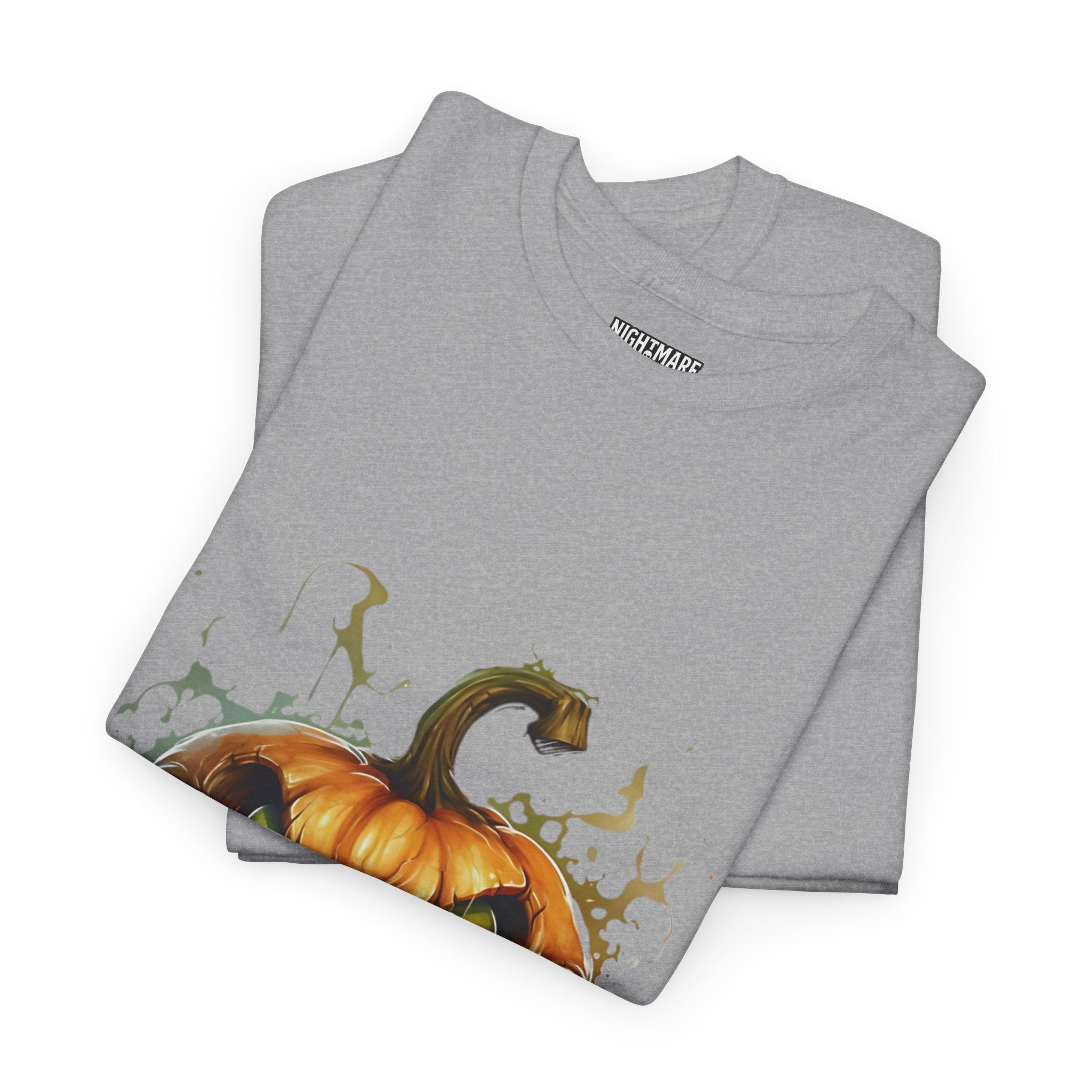 Spooky Pumpkin, Horror Graphic Tee, Unisex Cotton Shirt, Halloween Costume, Horror Movie Gift, Spooky T-Shirt, Horror Fan Apparel
