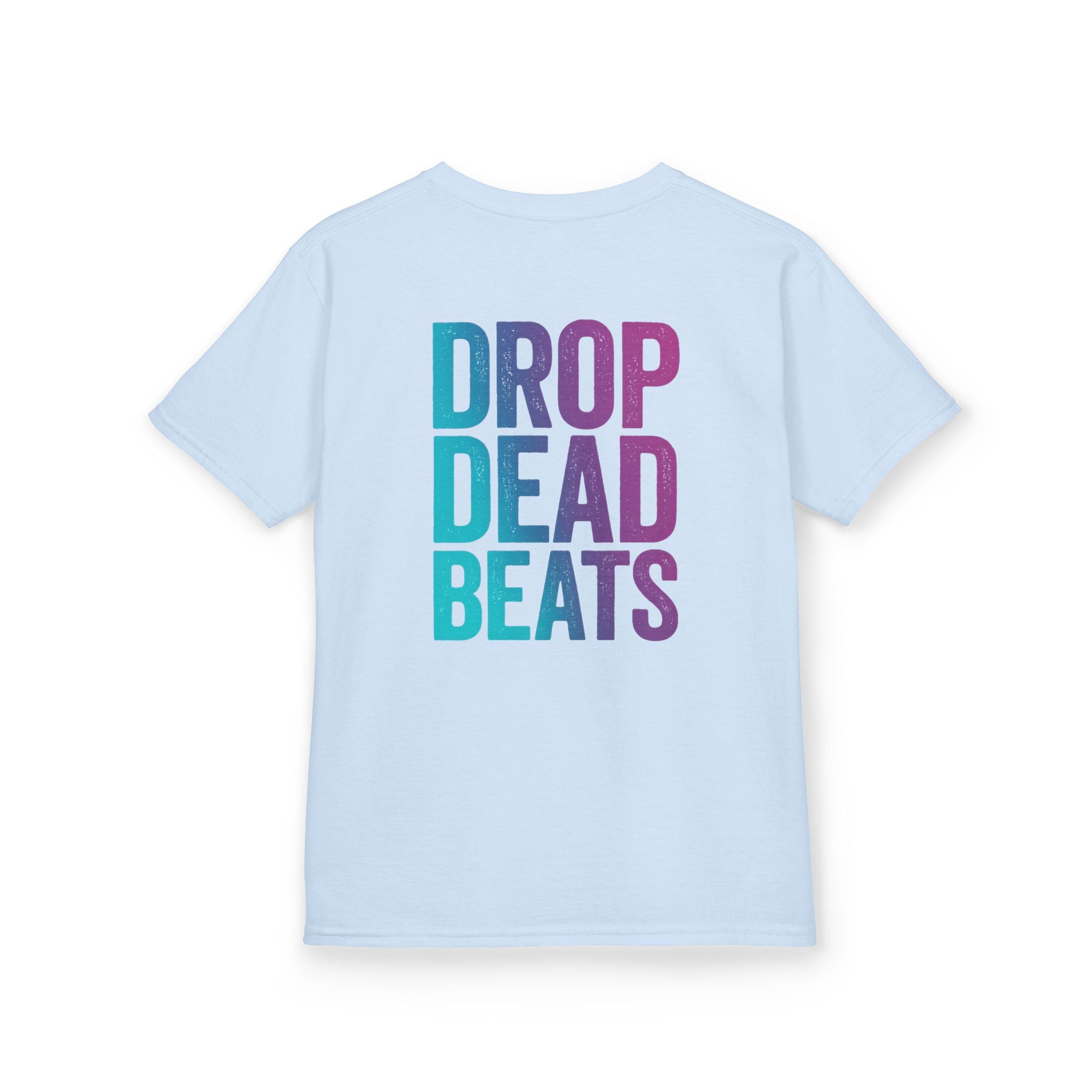 Bone Jams MC Bonez Kids Tee | Drummer Edition | Halloween Costume, Birthday Gift & Drop Dead Beats Apparel