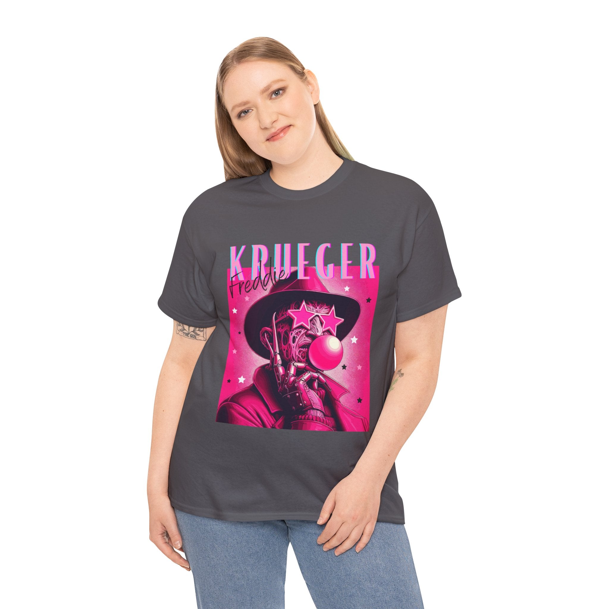 Freddie Kruger, Horror Graphic Tee, Unisex Cotton Shirt, Halloween Costume, Horror Movie Gift, Spooky T-Shirt, Horror Fan Apparel