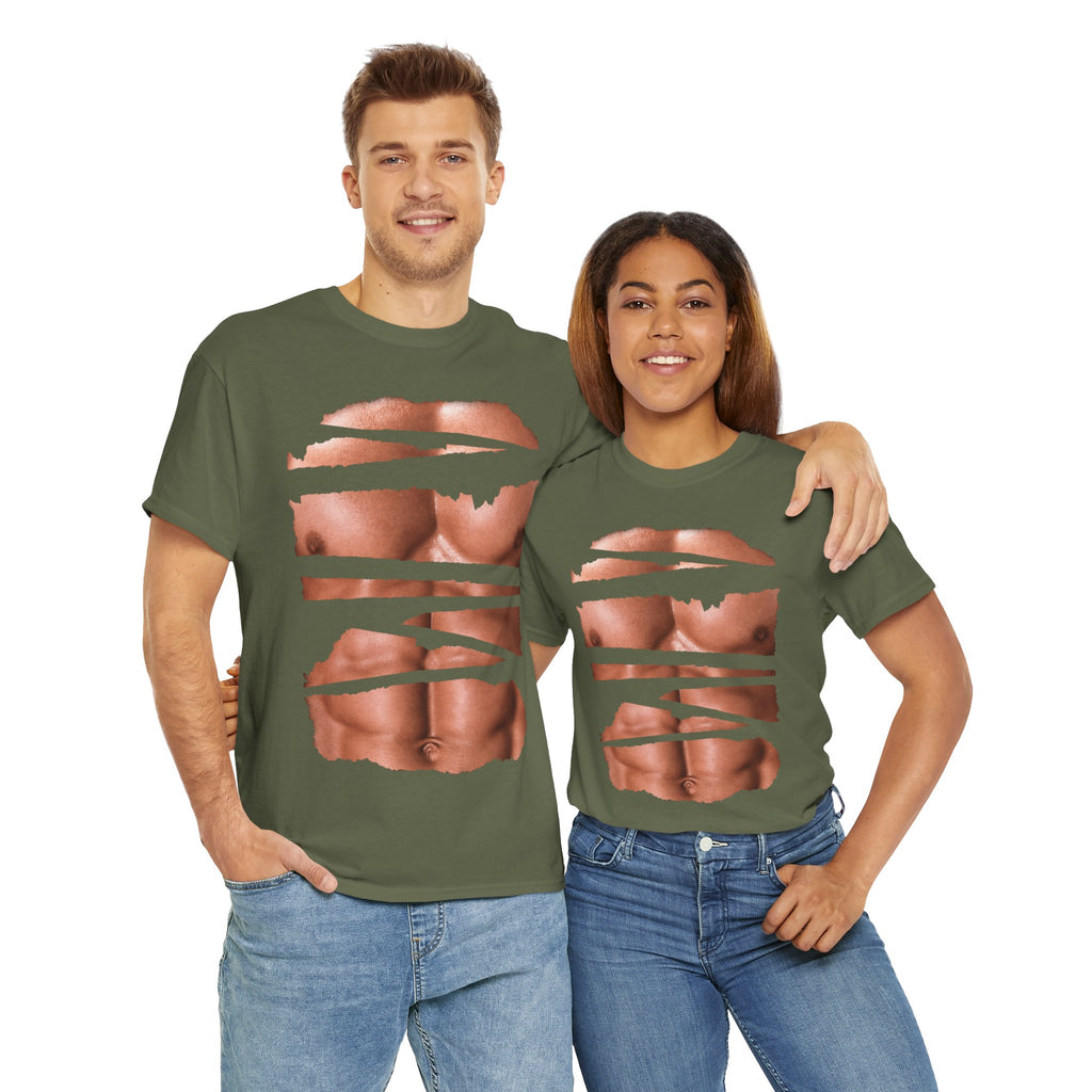 Shredded Abs Tee