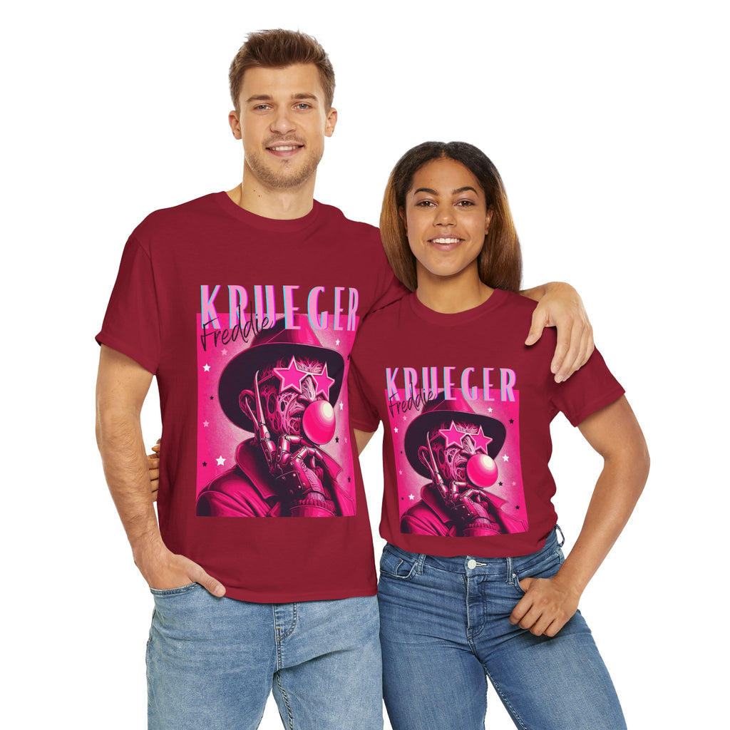 Freddie Kruger, Horror Graphic Tee, Unisex Cotton Shirt, Halloween Costume, Horror Movie Gift, Spooky T-Shirt, Horror Fan Apparel