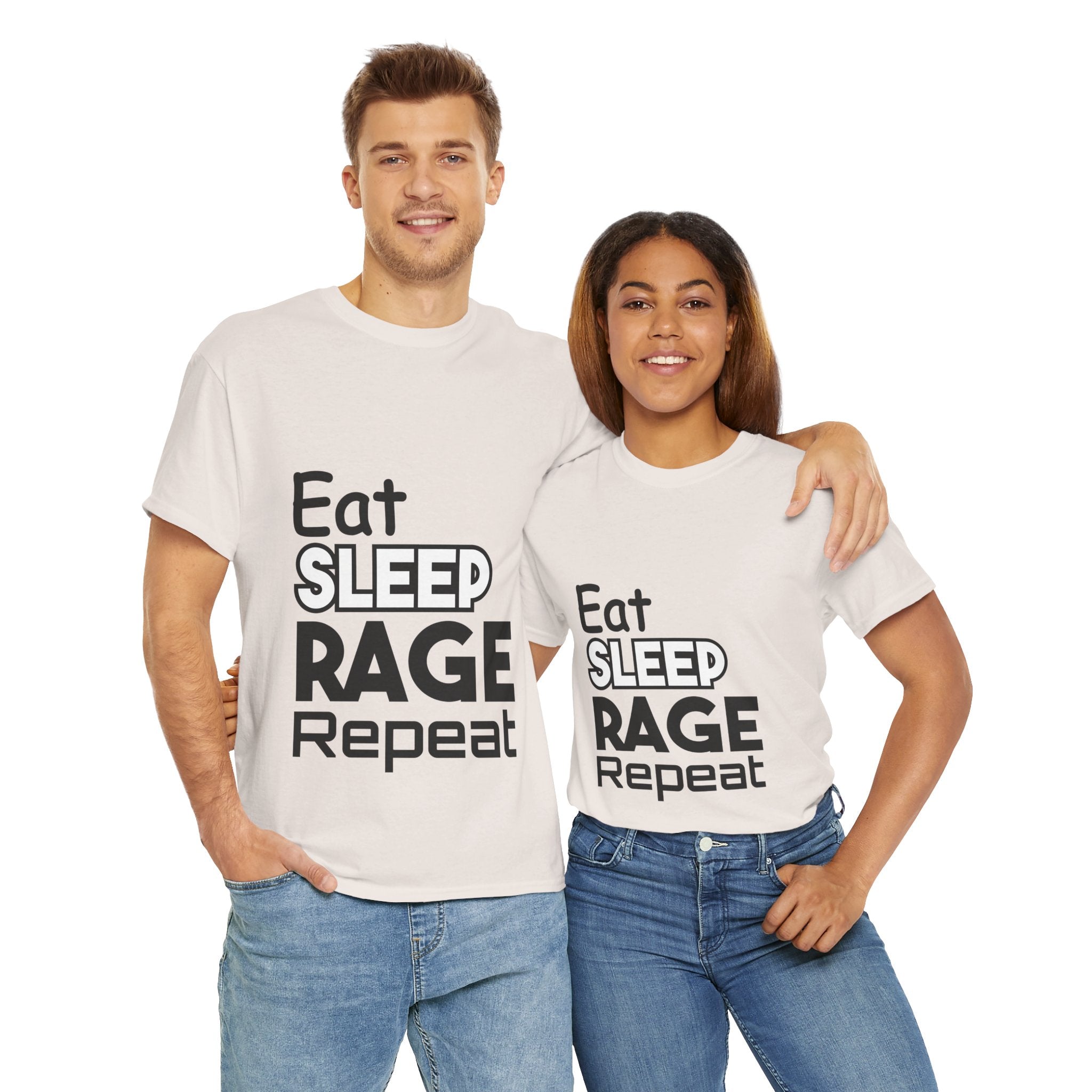 Eat Sleep Rage Repeat Tee
