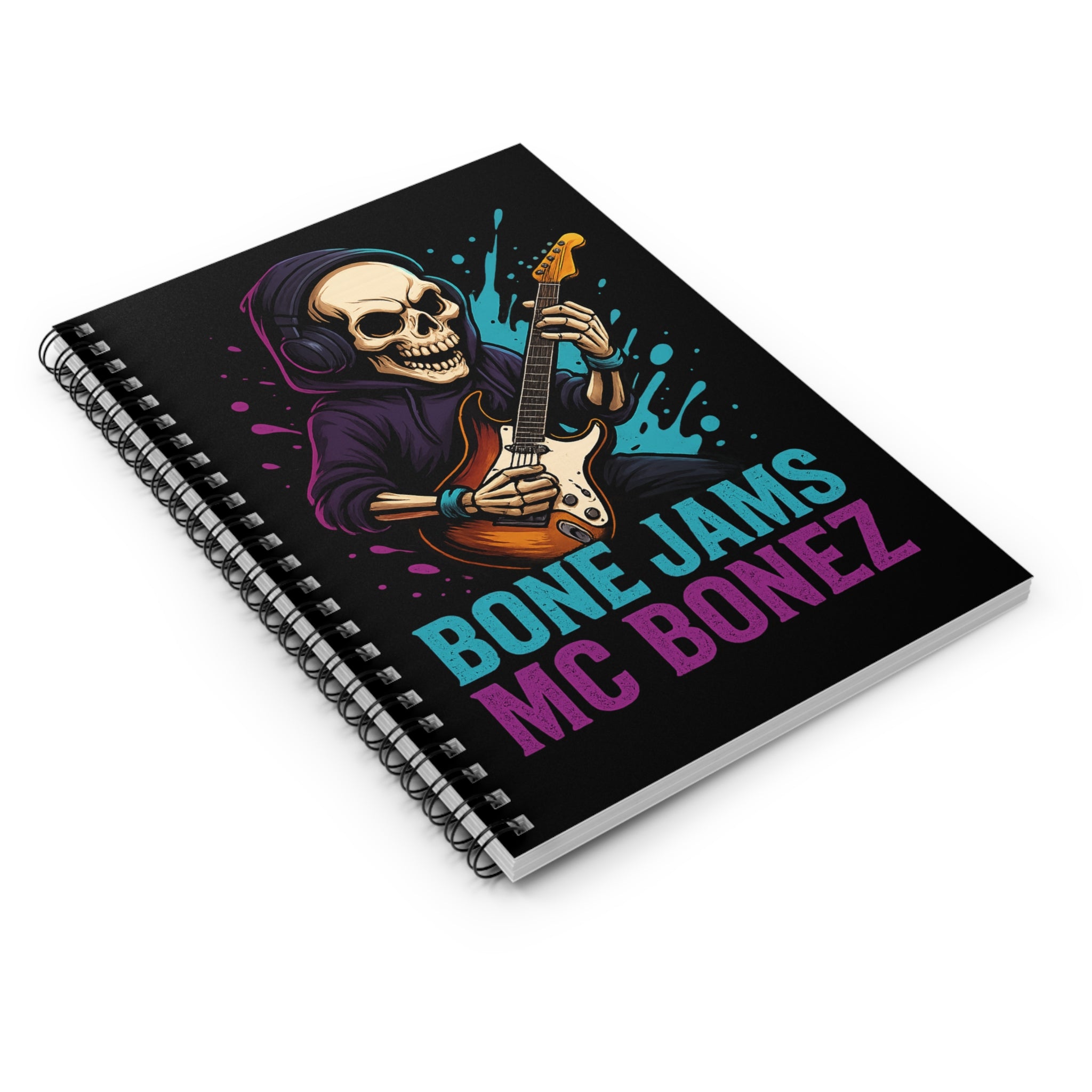 Bone Jams M.C. Bonez Spiral Notebook