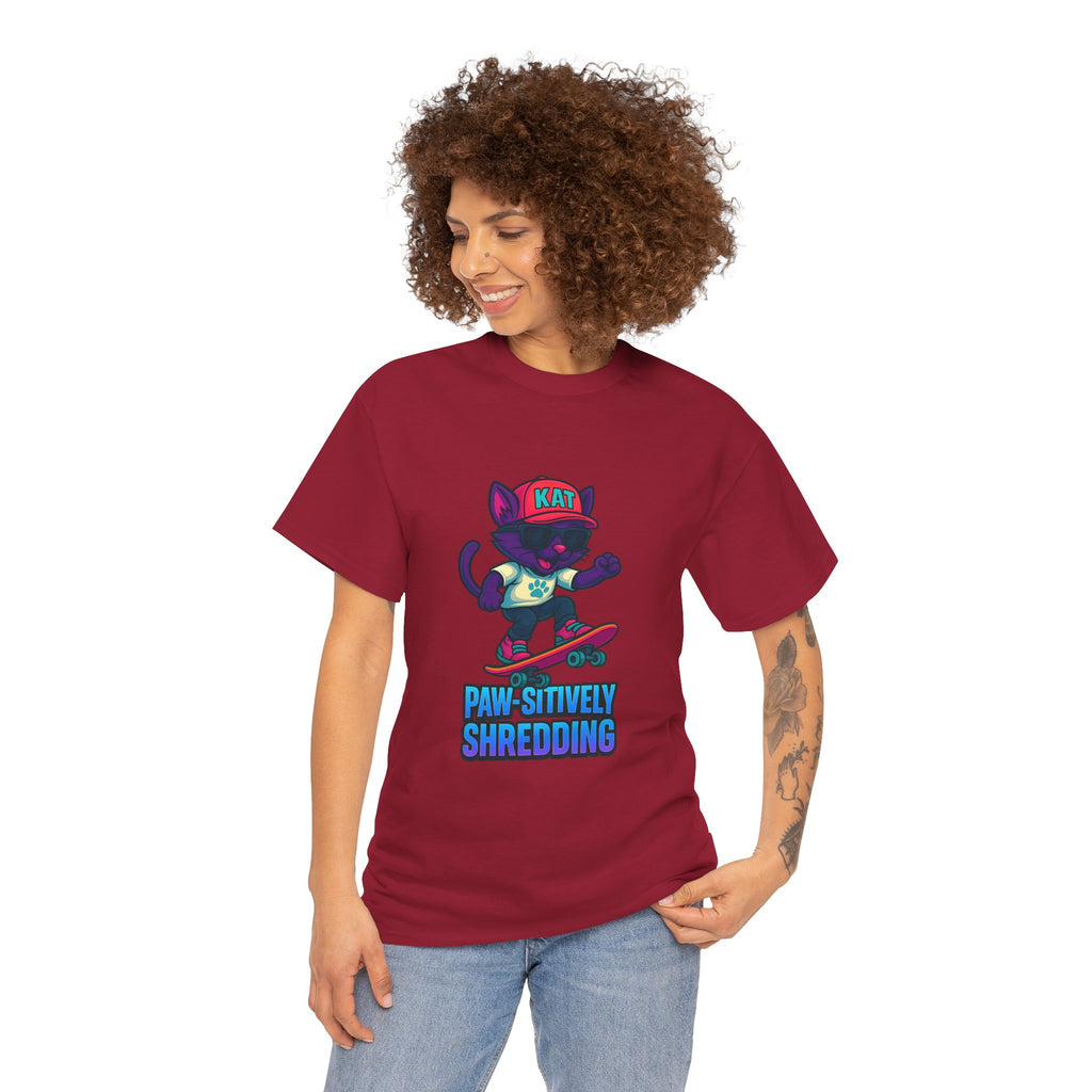 DJ KAT PAWS Paw-sitively Shredding Tee