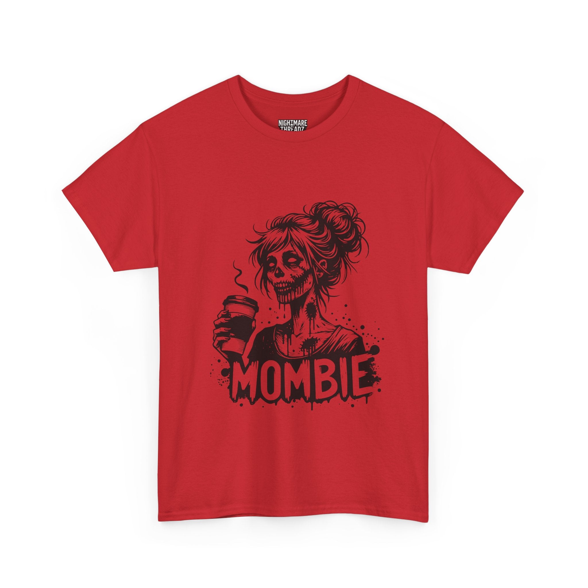 Mombie Unisex Tee, Perfect for Halloween, Gift for Moms, Relaxed Fit, Funny T-Shirt, Unique Graphic Tee, Casual Wear