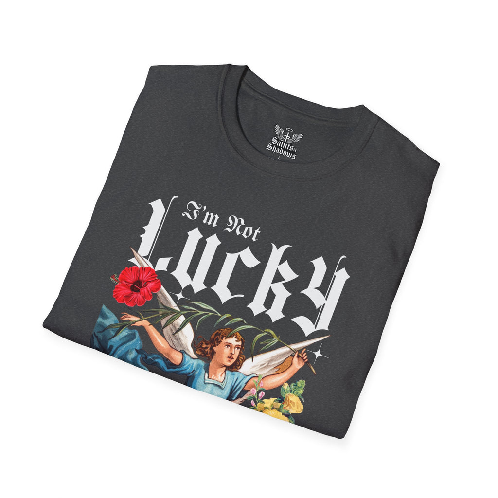 Saints and Shadows - I'm Not Lucky, But I'm Blessed T-Shirt, Unisex Graphic Tee