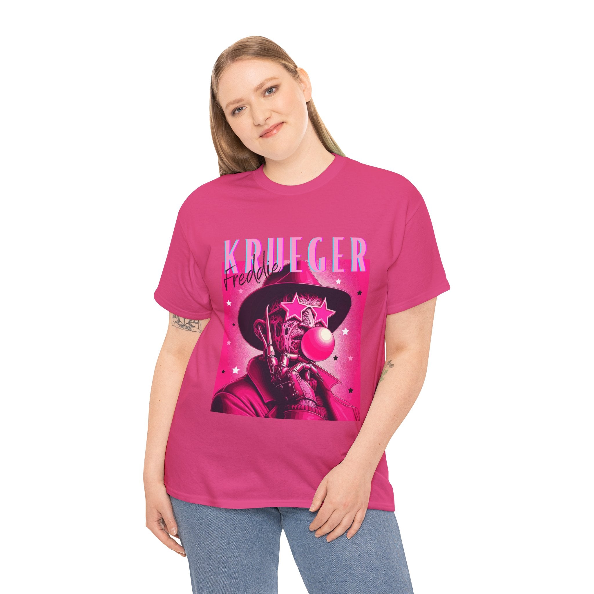 Freddie Kruger, Horror Graphic Tee, Unisex Cotton Shirt, Halloween Costume, Horror Movie Gift, Spooky T-Shirt, Horror Fan Apparel