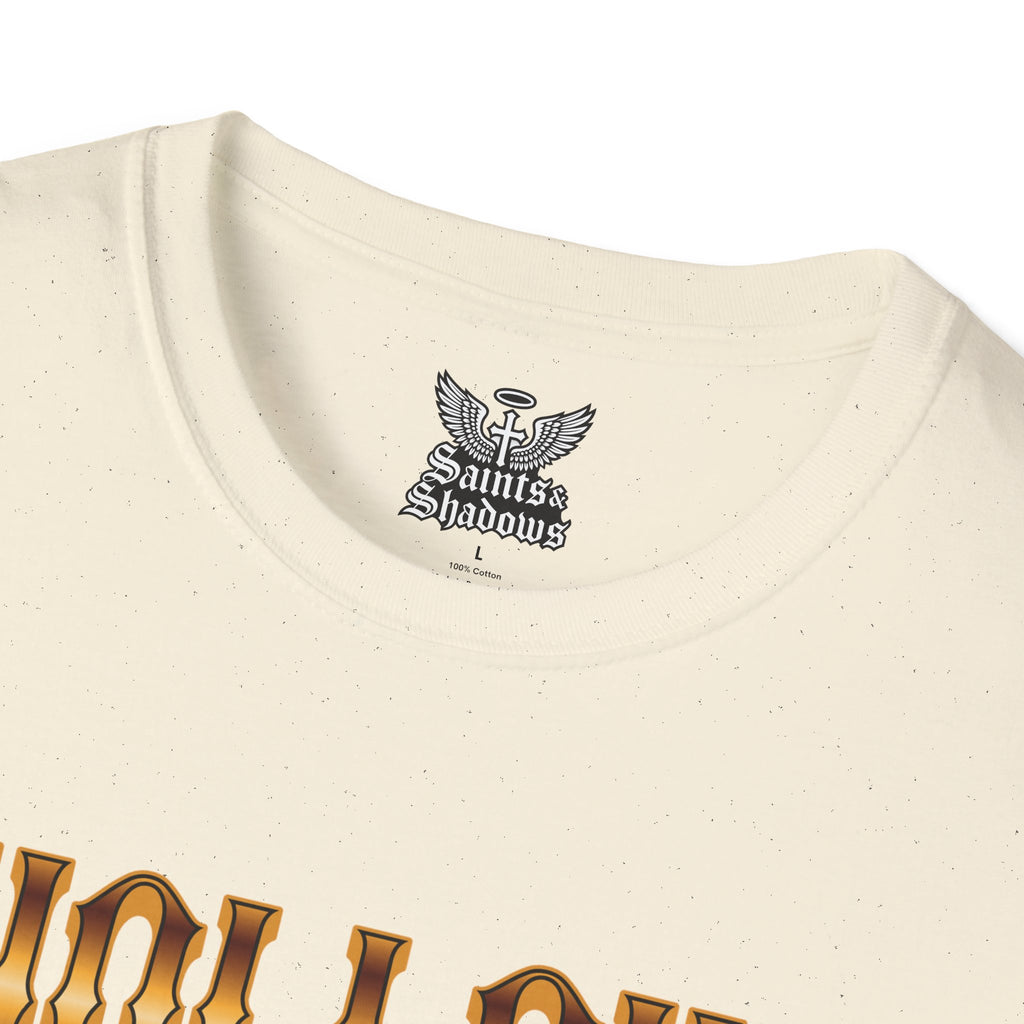 Saints and Shadows - Hollow, Angelic Artwork Unisex Softstyle T-Shirt, Casual Wear