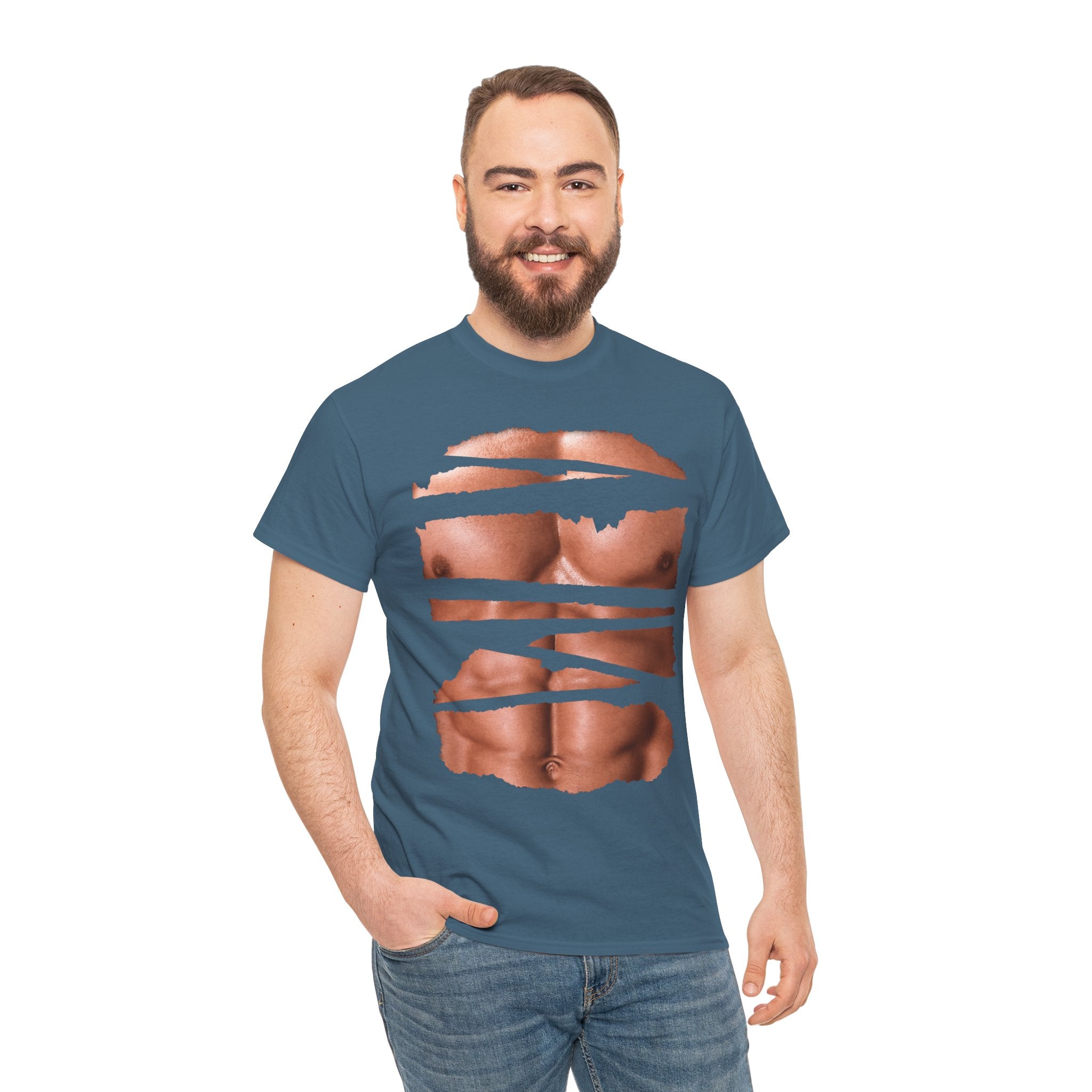 Shredded Abs Tee