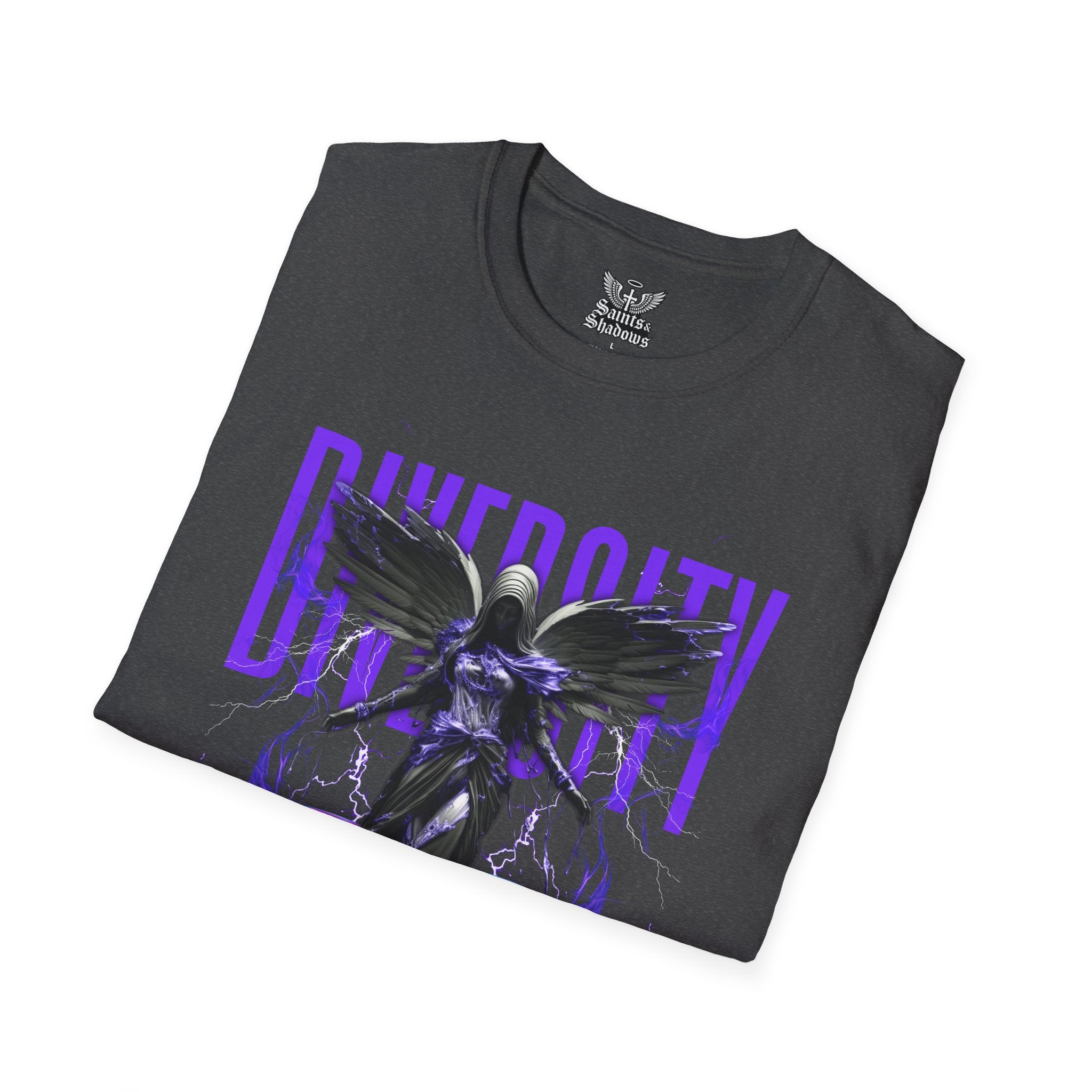 Saints and Shadows - Diversity, Angelic Artwork Unisex Softstyle T-Shirt, Casual Wear