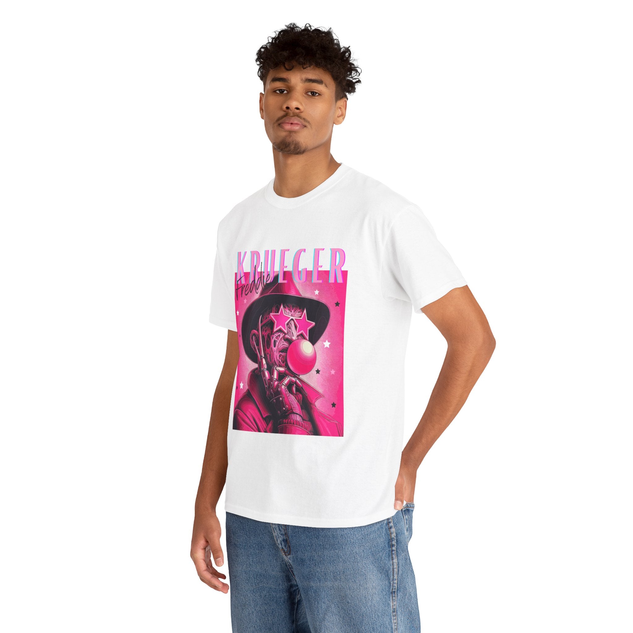 Freddie Kruger, Horror Graphic Tee, Unisex Cotton Shirt, Halloween Costume, Horror Movie Gift, Spooky T-Shirt, Horror Fan Apparel