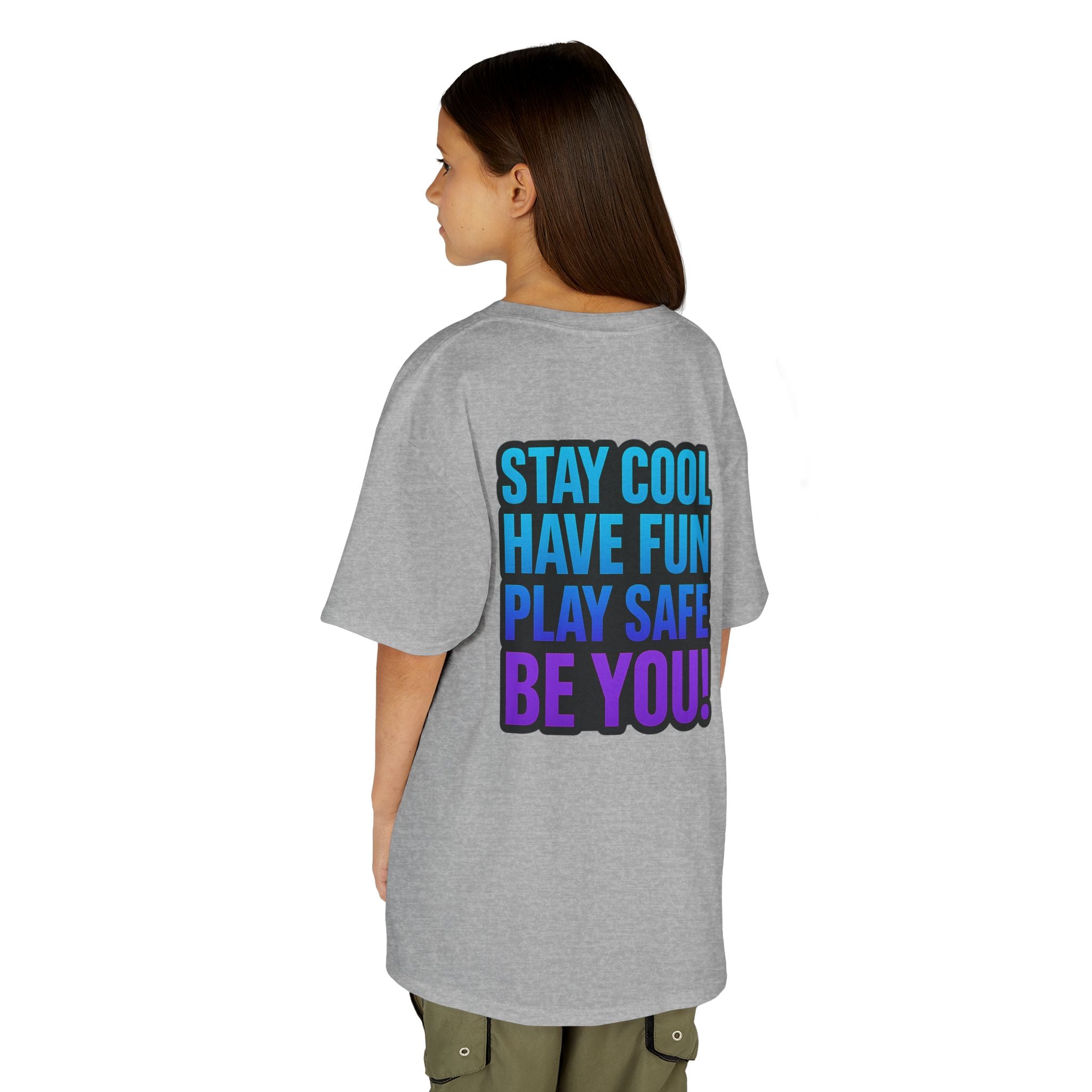 DJ KAT PAWS - Fun Skater Cat Design, Youth Summer T-Shirt, Cool Kids Apparel, Birthday Gift, Trendy Casual Wear