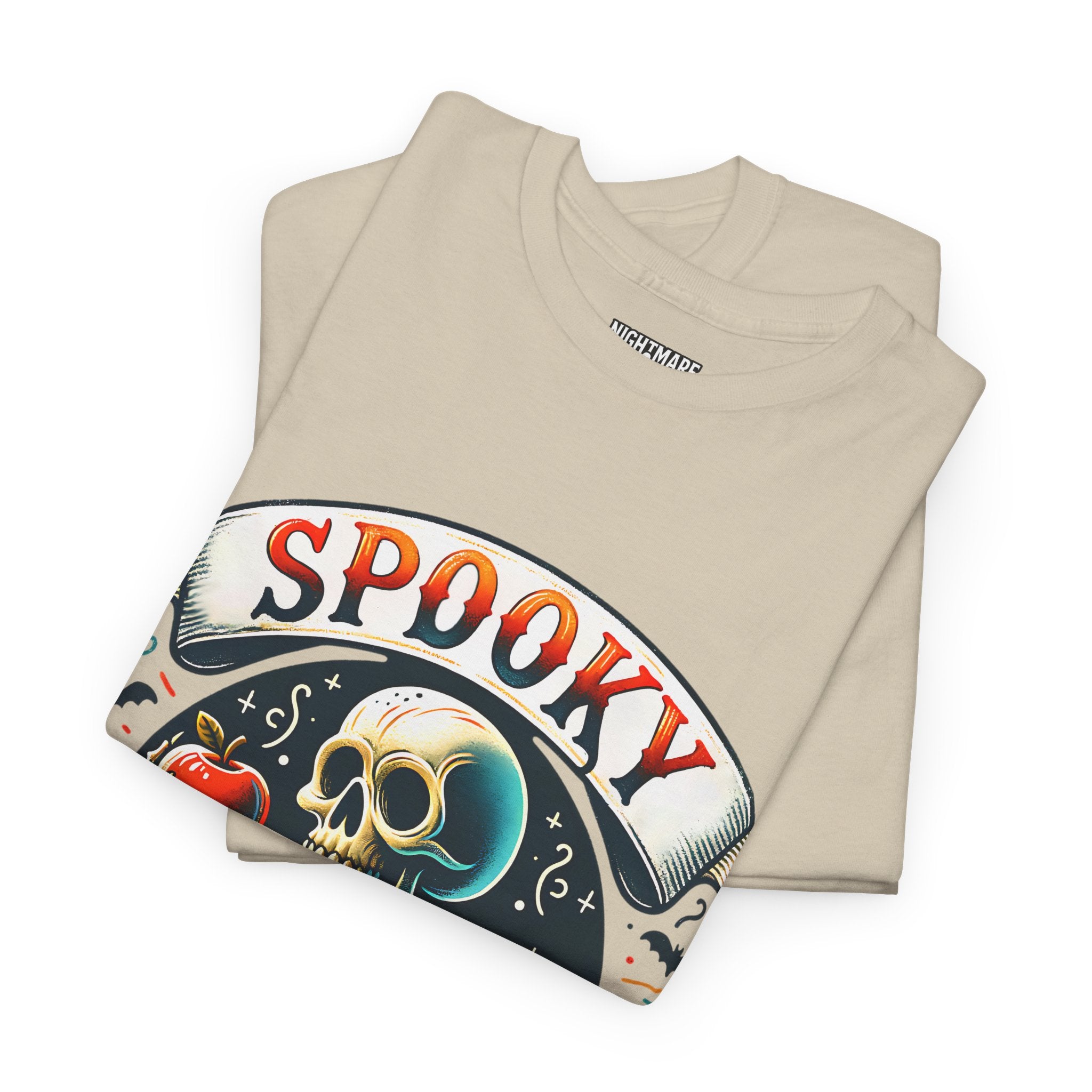 Spooky Teacher Tee, Halloween Shirt, Unisex Cotton T-Shirt, Funny Teacher Gift, Skeleton Design, Fall Apparel