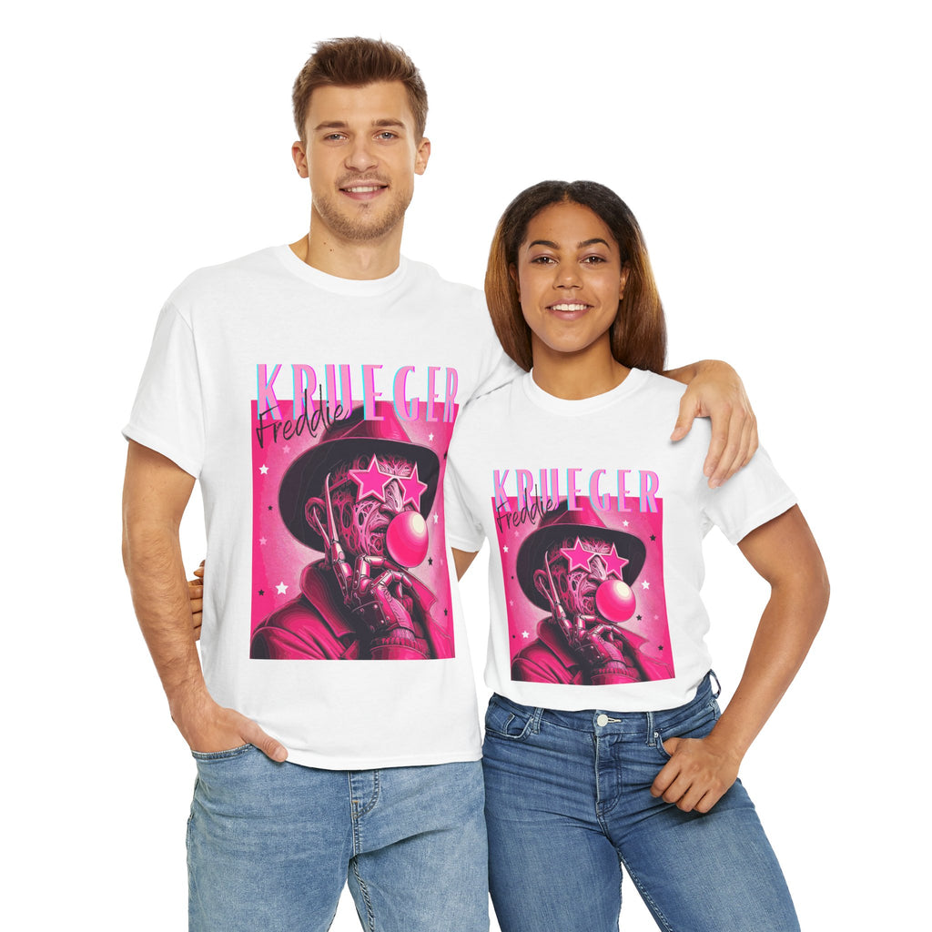 Freddie Kruger, Horror Graphic Tee, Unisex Cotton Shirt, Halloween Costume, Horror Movie Gift, Spooky T-Shirt, Horror Fan Apparel