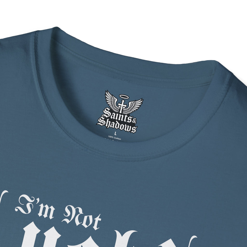 Saints and Shadows - I'm Not Lucky, But I'm Blessed T-Shirt, Unisex Graphic Tee