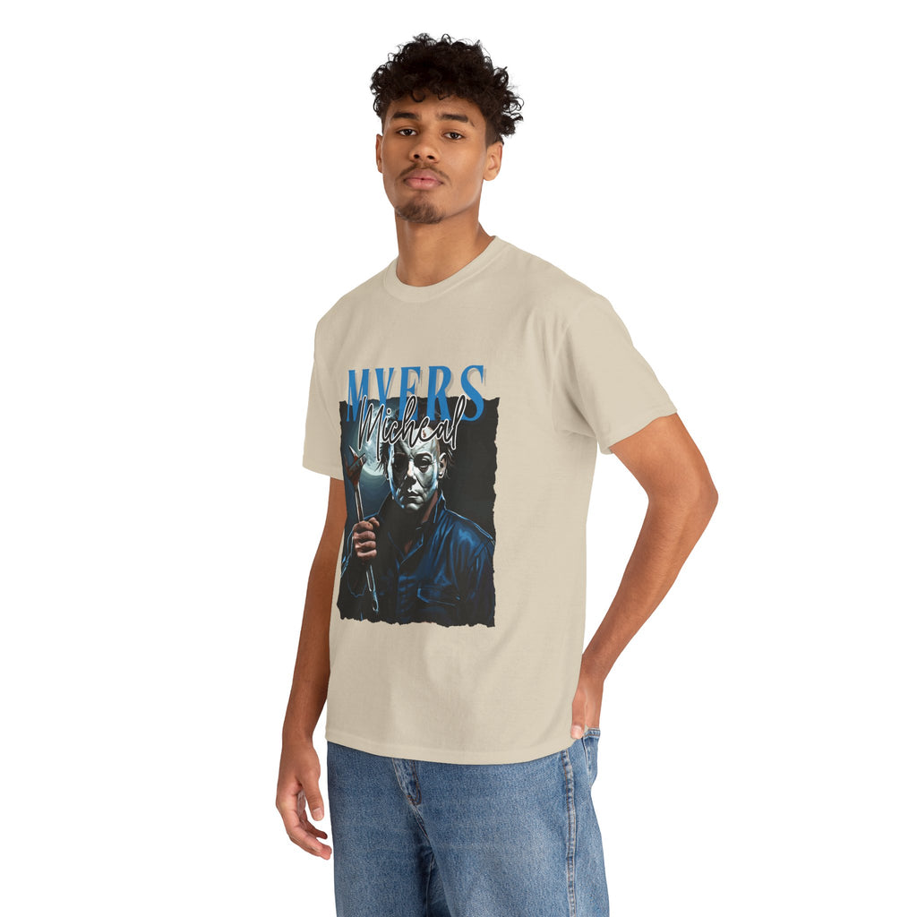 Michael Myers - Horror Graphic Tee, Unisex Cotton Shirt, Halloween Costume, Horror Movie Gift, Spooky T-Shirt, Horror Fan Apparel