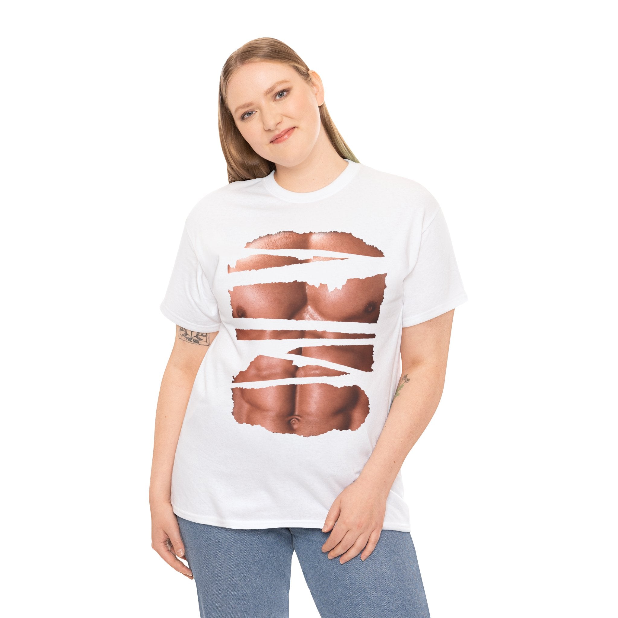 Shredded Abs Tee
