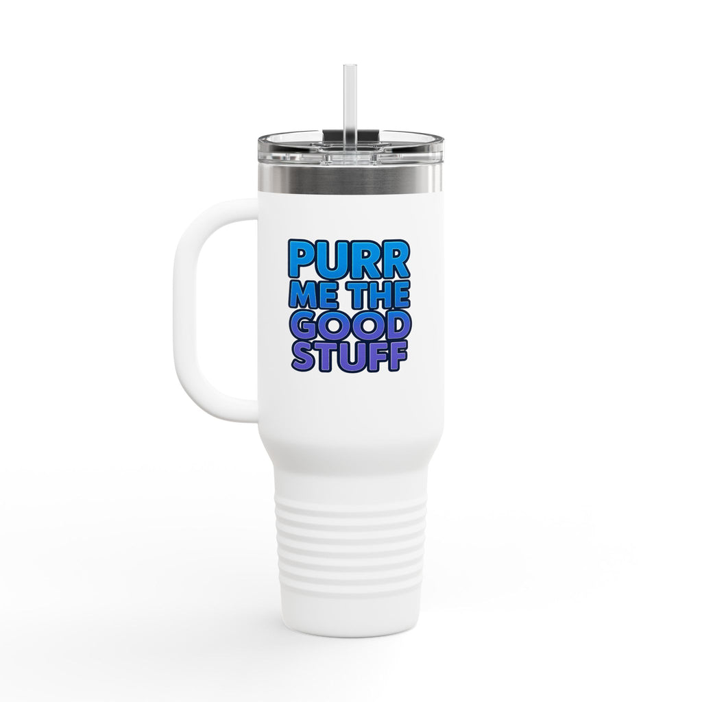 DJ KAT Paws - Purr-fectly Awesome Insulated Travel Mug, 40oz