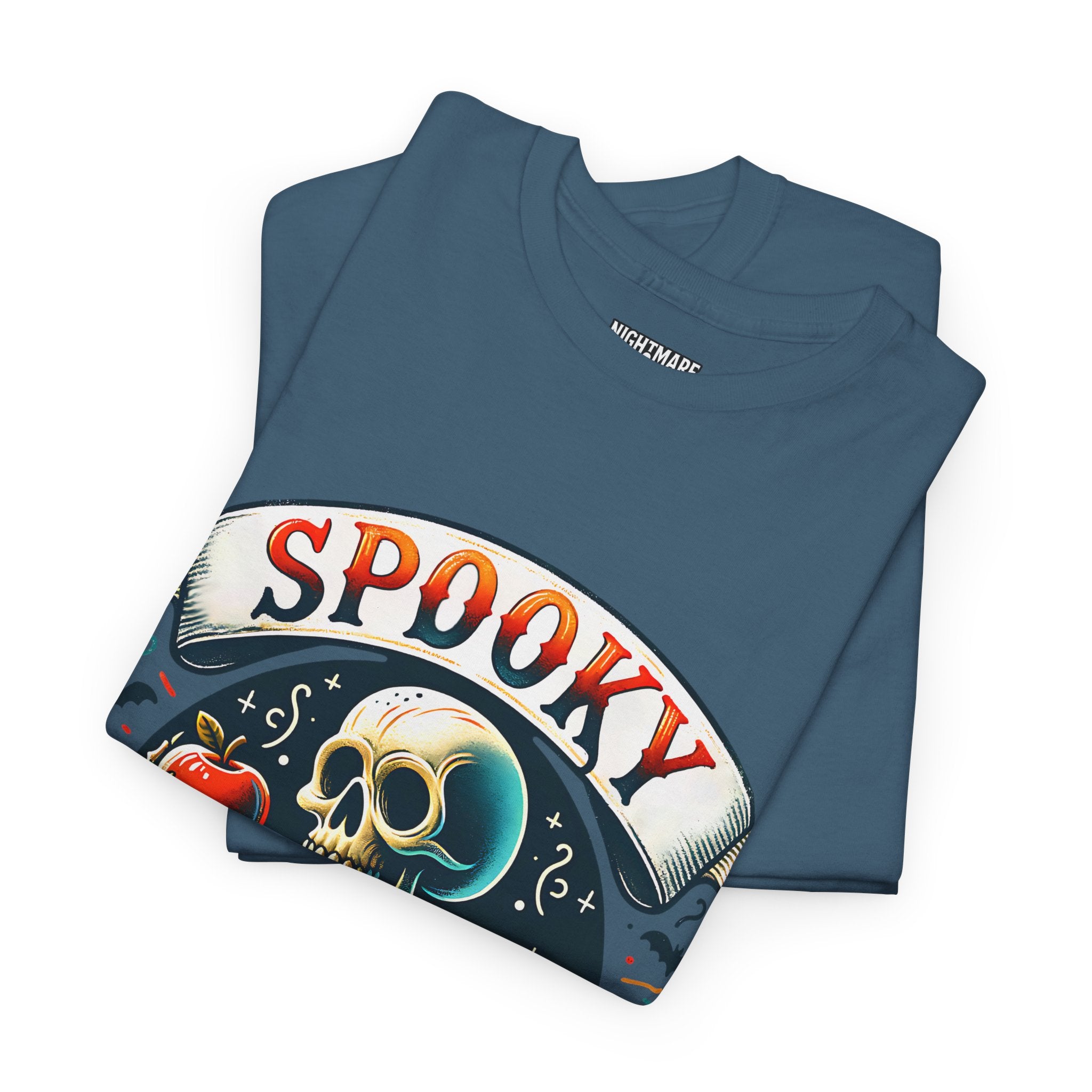 Spooky Teacher Tee, Halloween Shirt, Unisex Cotton T-Shirt, Funny Teacher Gift, Skeleton Design, Fall Apparel