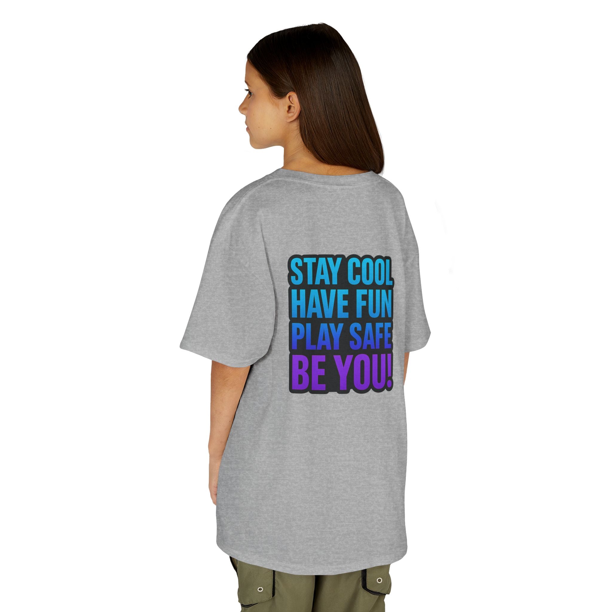 DJ KAT PAWS - Fun Skater Cat Design, Youth Summer T-Shirt, Cool Kids Apparel, Birthday Gift, Trendy Casual Wear