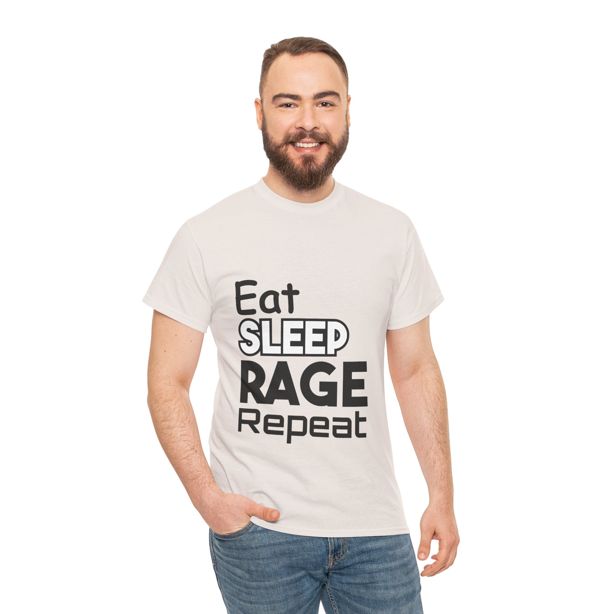 Eat Sleep Rage Repeat Tee