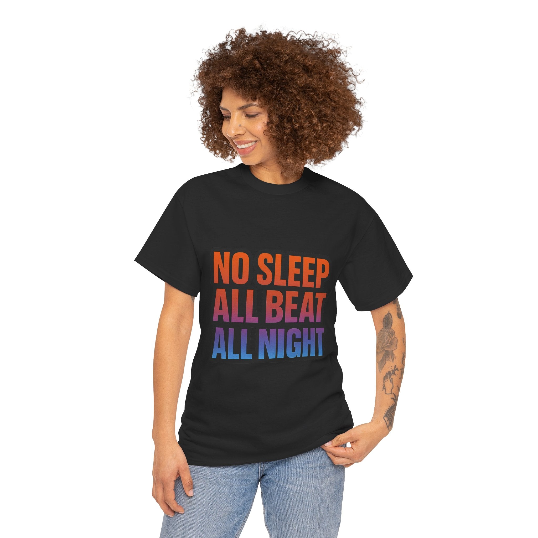 No Sleep All Beat All Night Tee